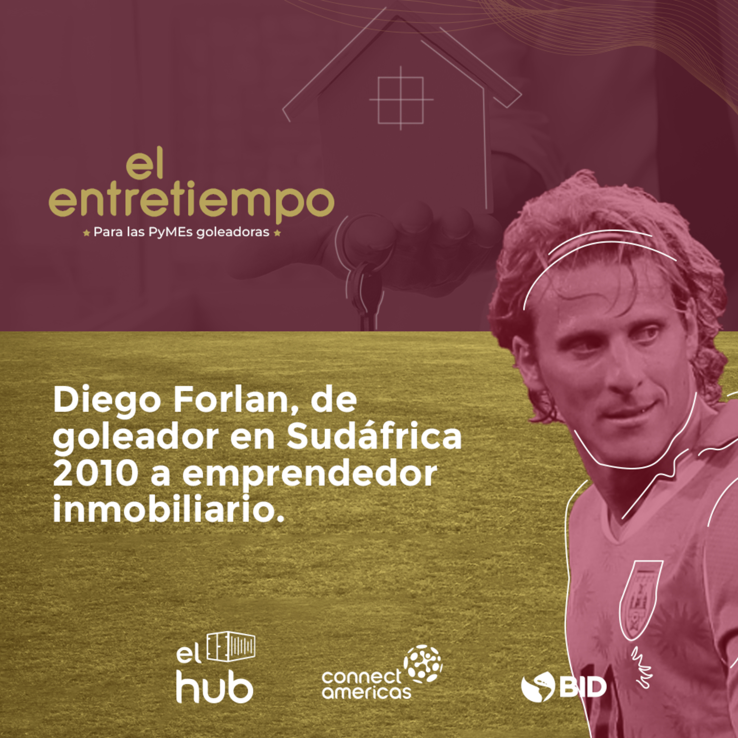 Diego Forlán, de goleador en Sudáfrica 2010 a emprendedor inmobiliario