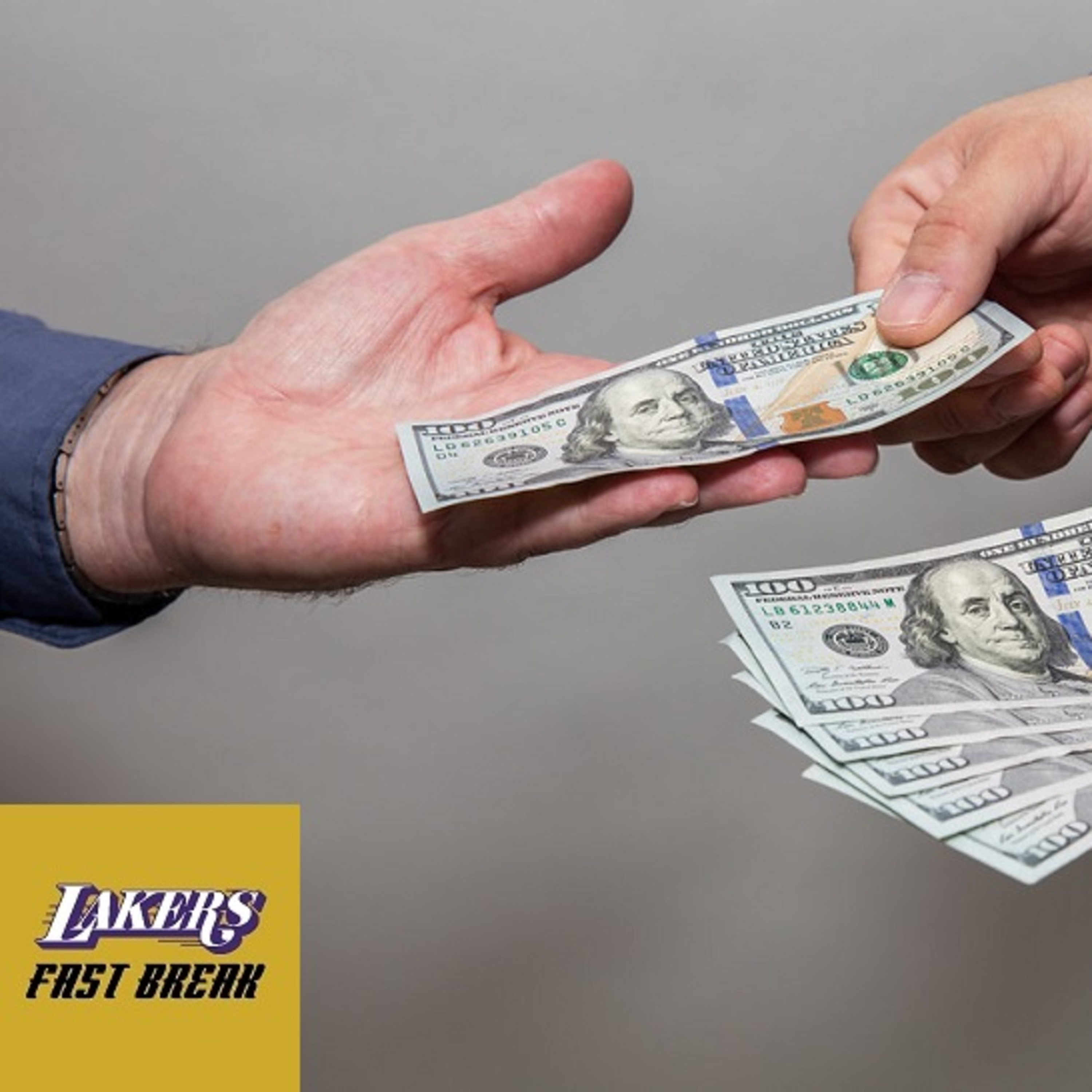 cover of episode Lakers Fast Break- Give That Money Back, Lakers! with LakerTom