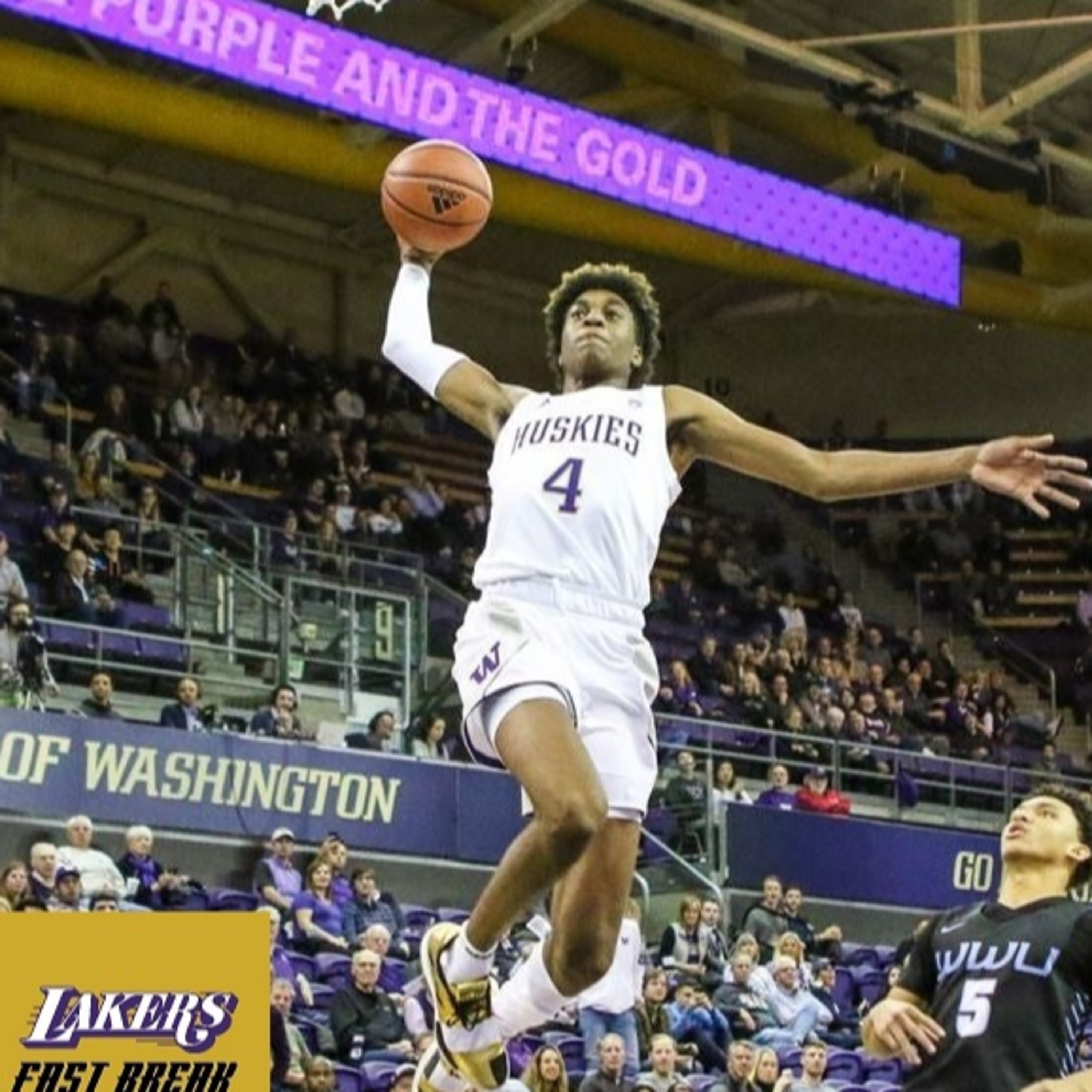 cover of episode Lakers Fast Break- Meeting Expectations for the NBA Draft with Michael Visenberg!