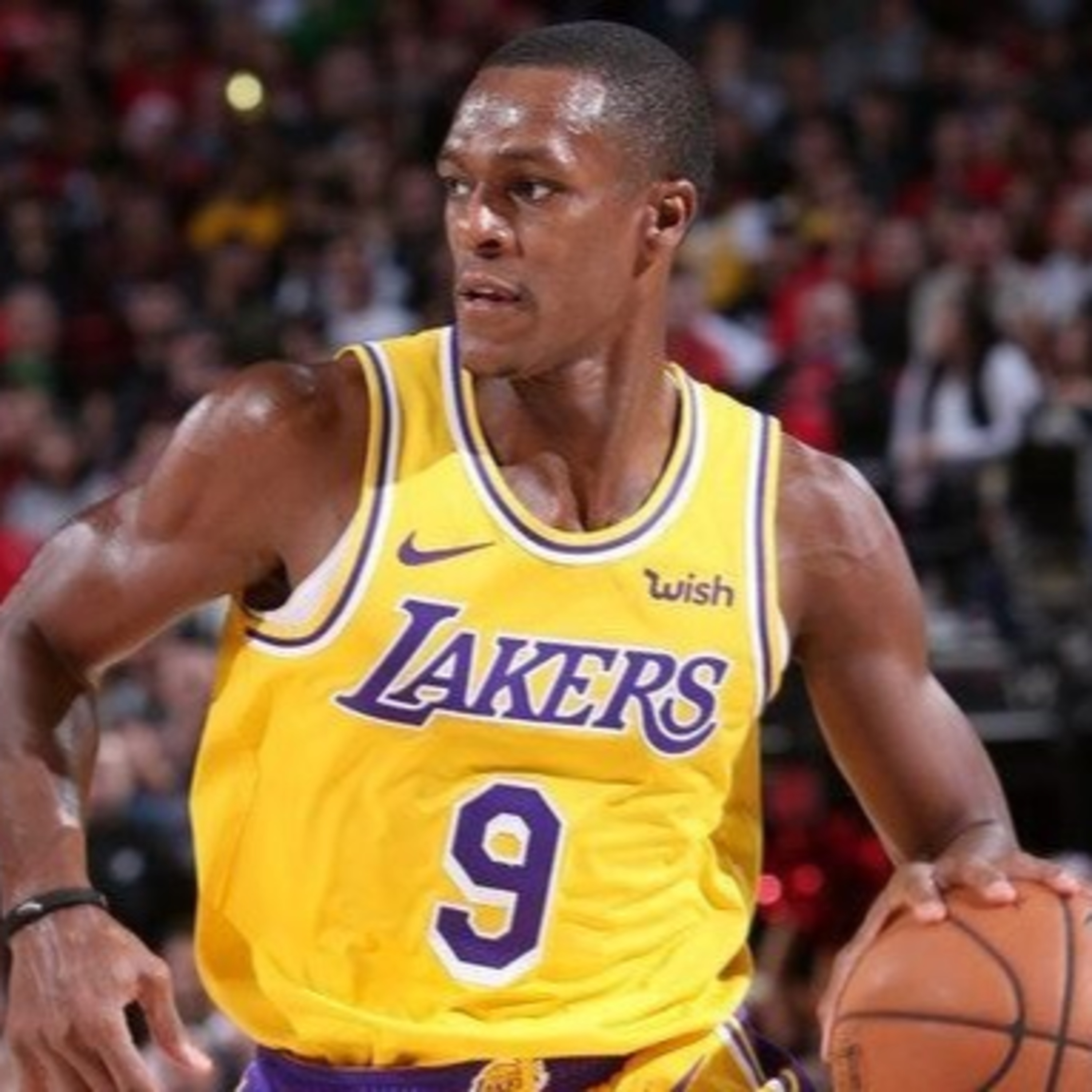 cover of episode Lakers Fast Break- Rajon Rondo Breaks His Finger…Again! with Rafael Barlowe!