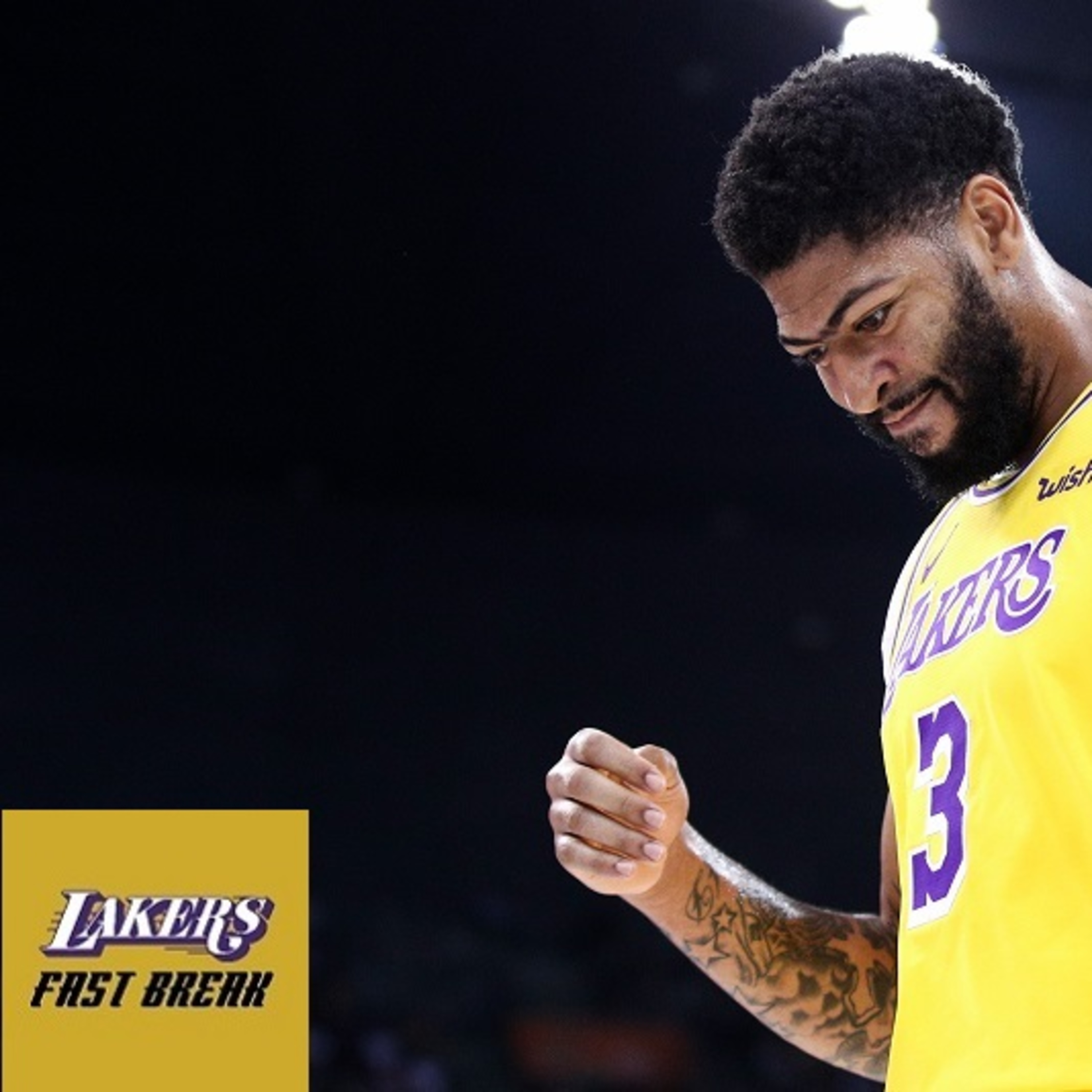 cover of episode Lakers Fast Break-How Big A Role Does Anthony Davis Need To Play? with Chris Lebron!