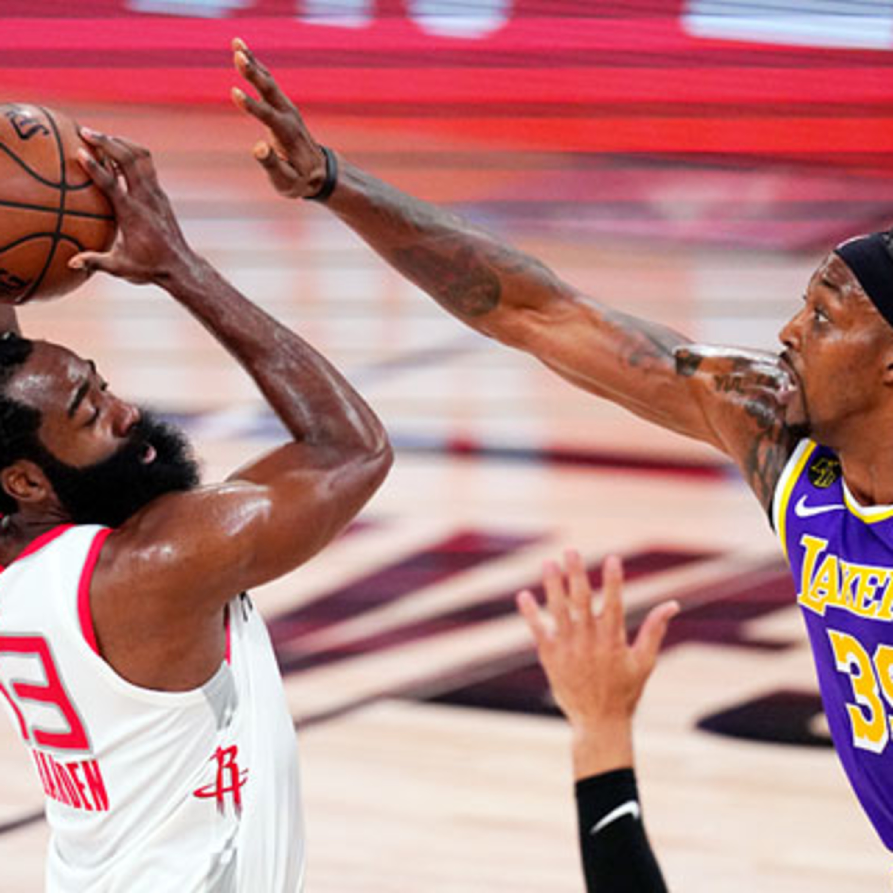 cover of episode Lakers Fast Break- Lakers-Rockets Game 1 & NBA Playoffs Day 16 with Rafael and the Lakerholics!