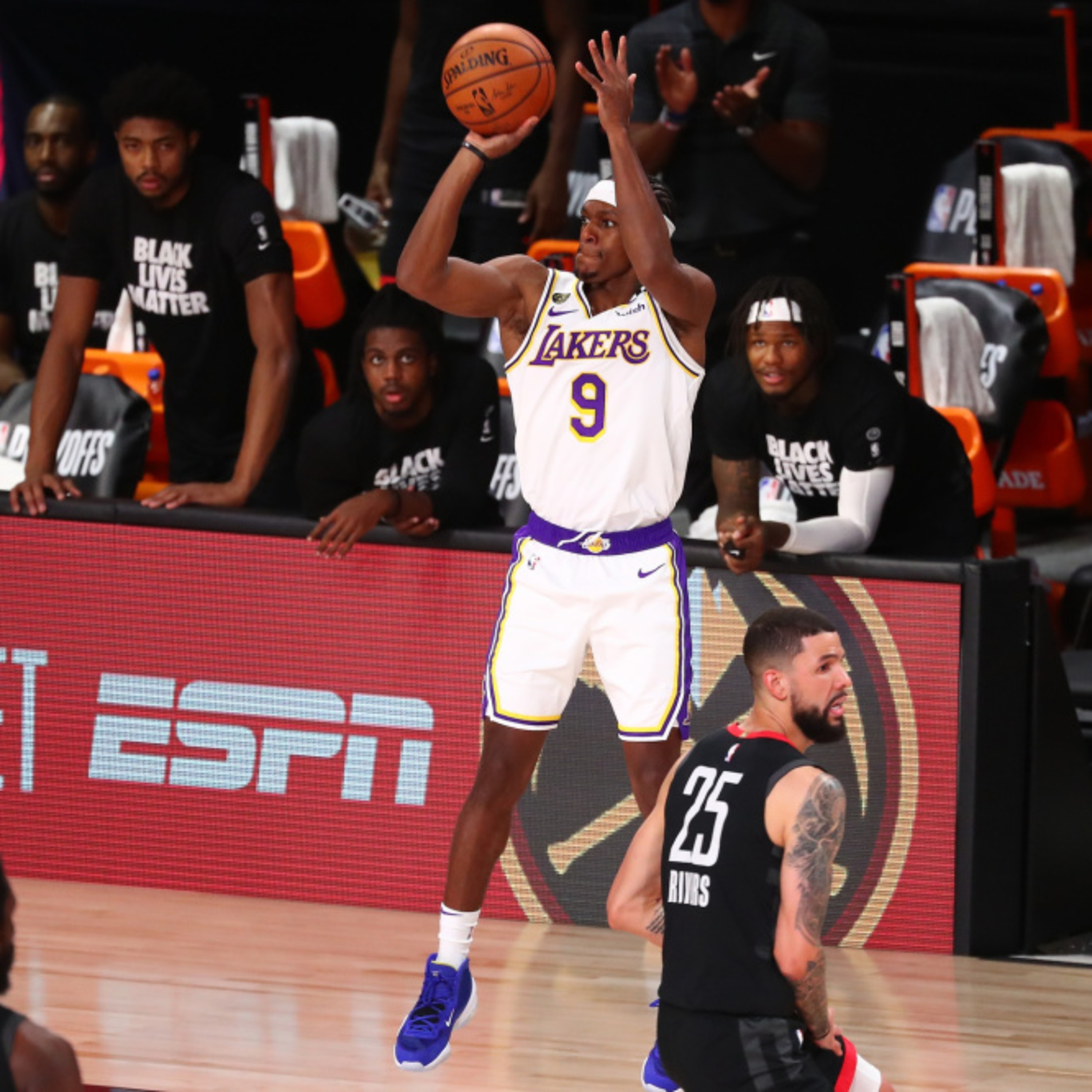 cover of episode Lakers Fast Break- Lakers-Rockets Game 3 NBA Playoffs Day 20 Wrap Up!