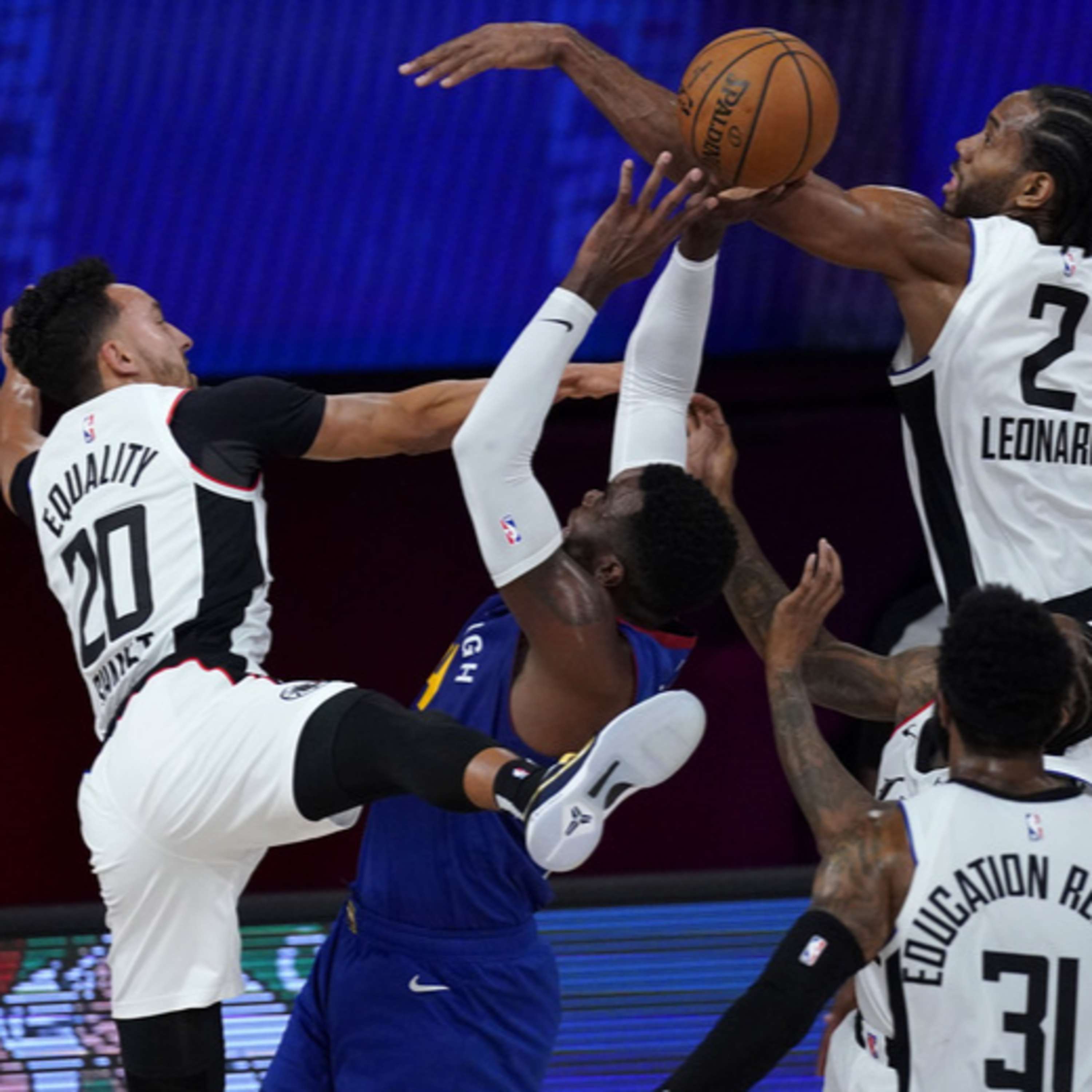 cover of episode Lakers Fast Break- NBA Playoffs Day 23 Wrap Up with Rafael Barlowe!