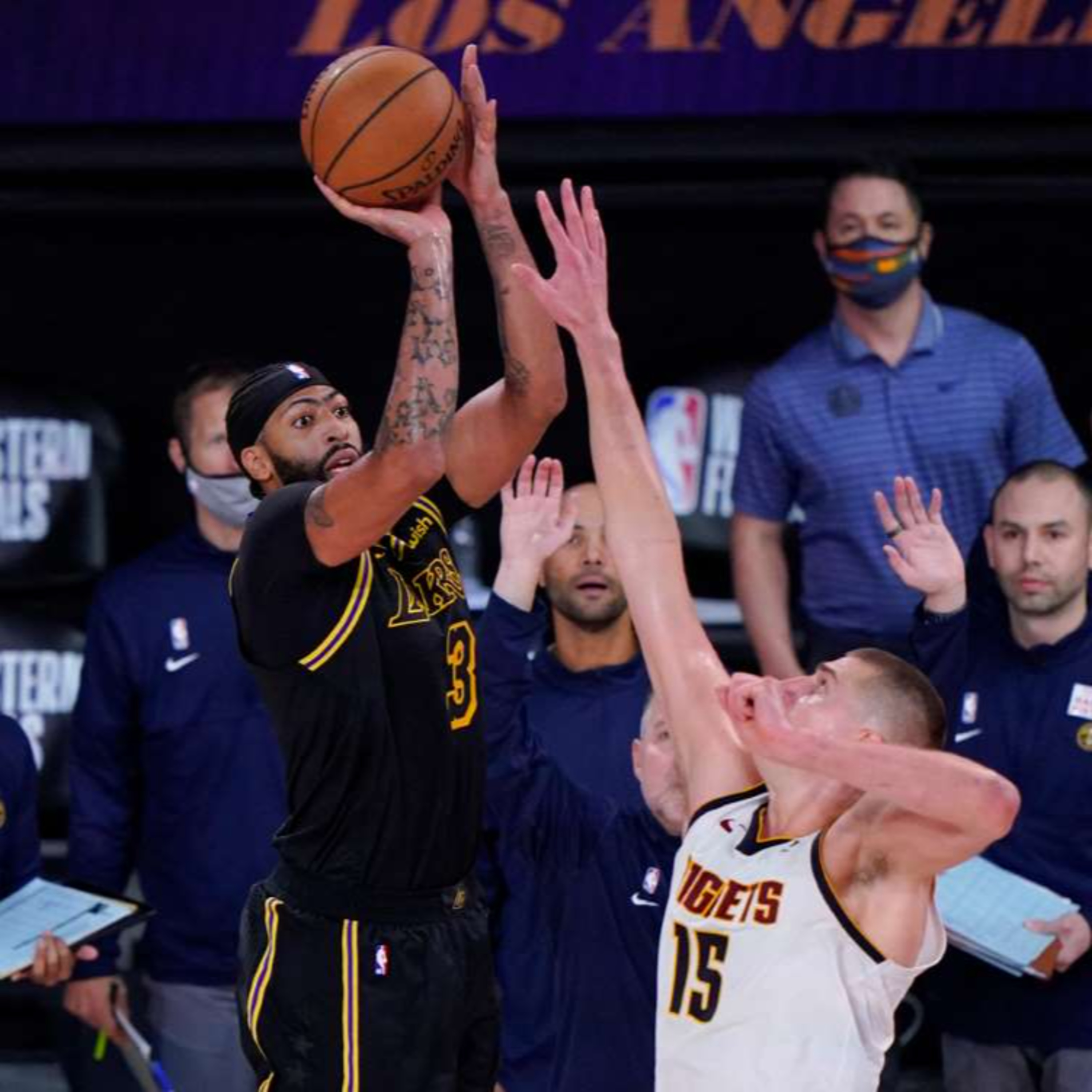 cover of episode Lakers Fast Break- Lakers-Nuggets Game Two NBA Playoffs Day 30 Wrap Up!