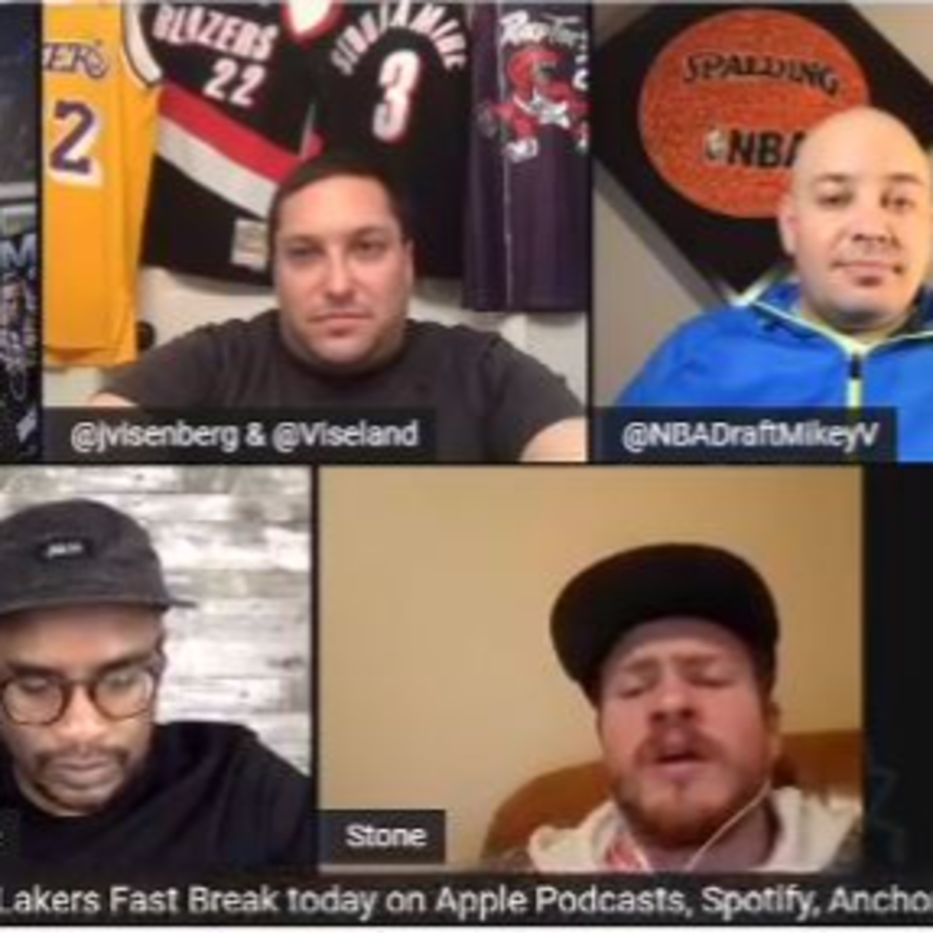 cover of episode Lakers Fast Break- NBA Draft Recap Show!