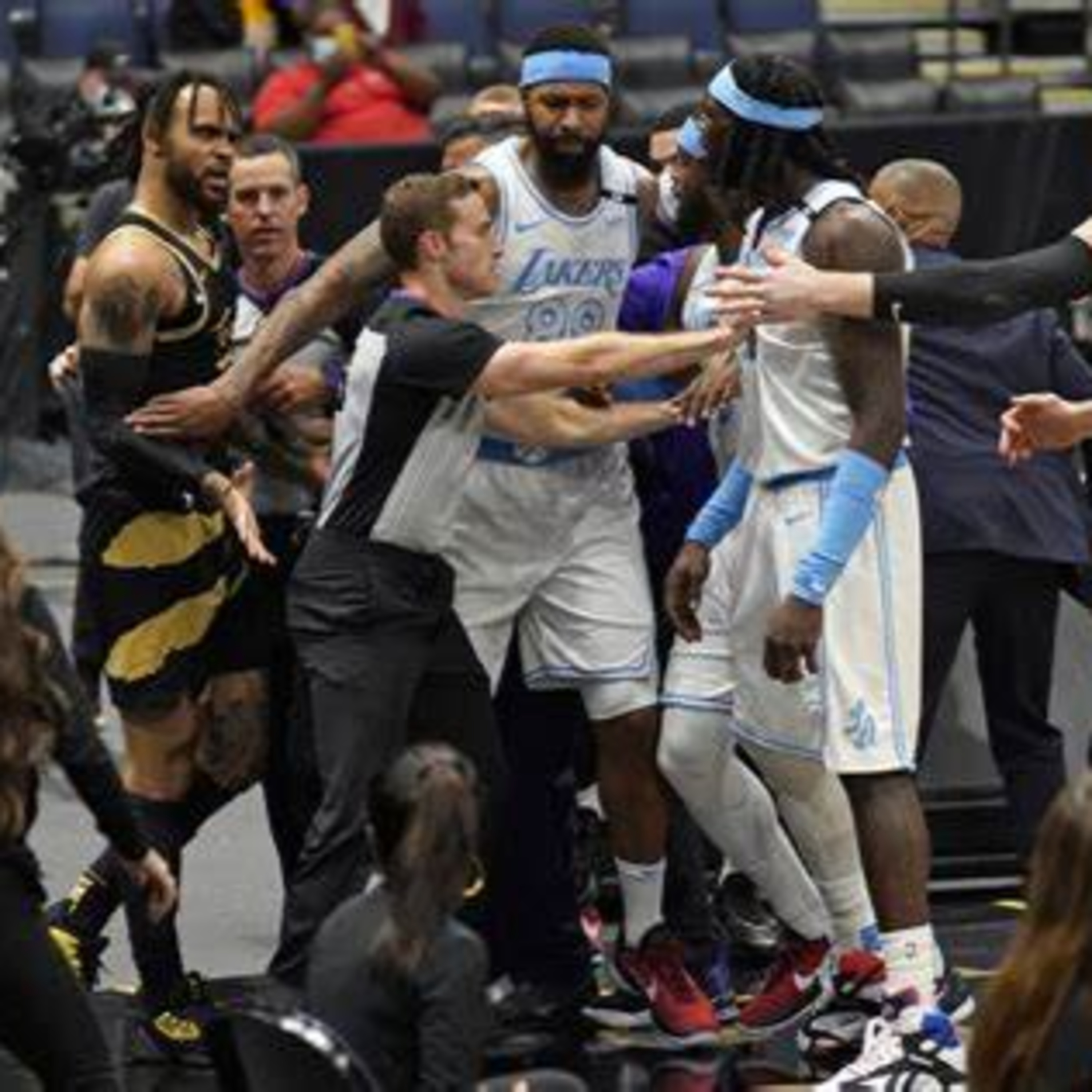 Lakers Fast Break- Lakers-Raptors Post Game, Ben McLemore Signing, Basketball Fighting, and More!