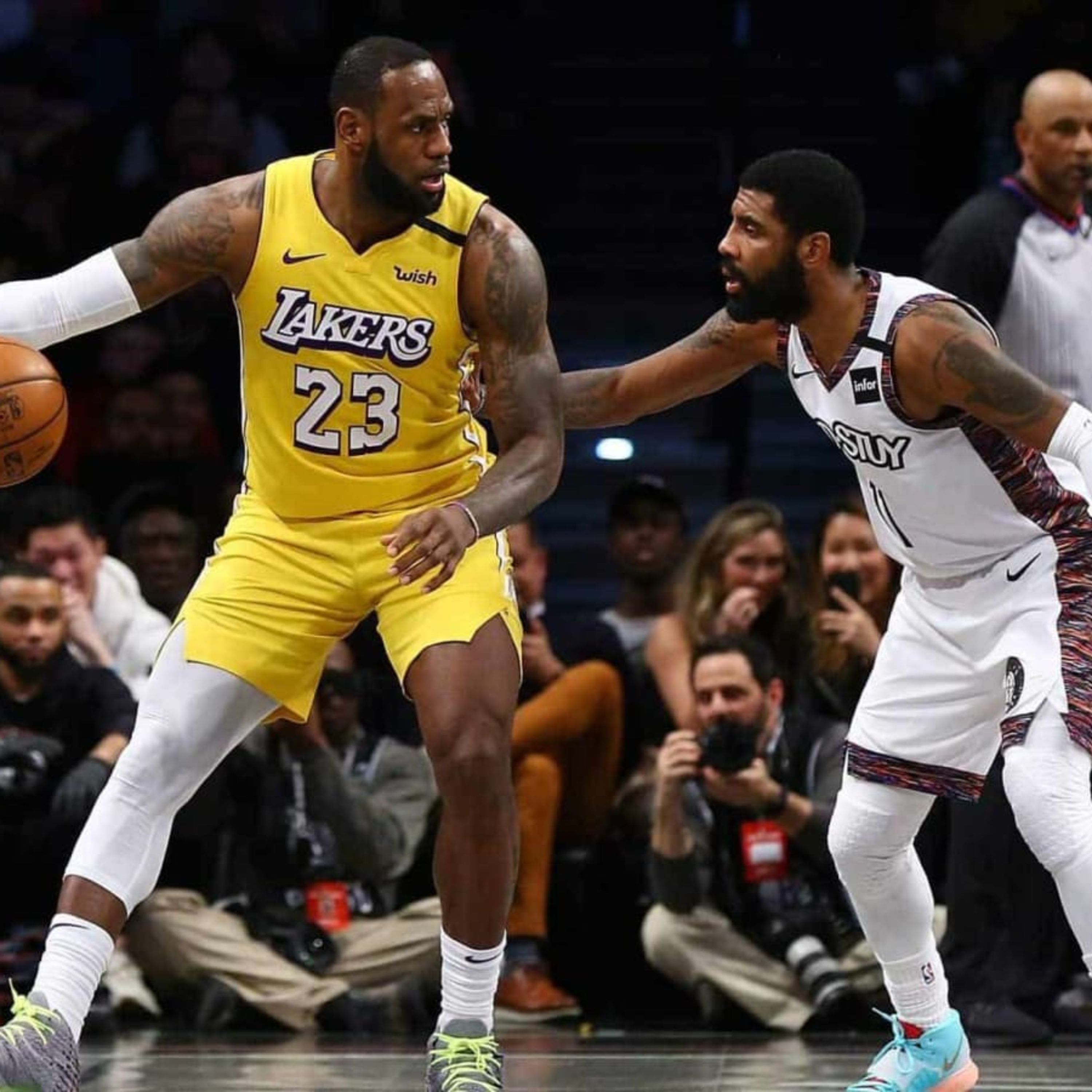 Lakers Fast Break- Something About Kyrie...with Jamie Sweet!