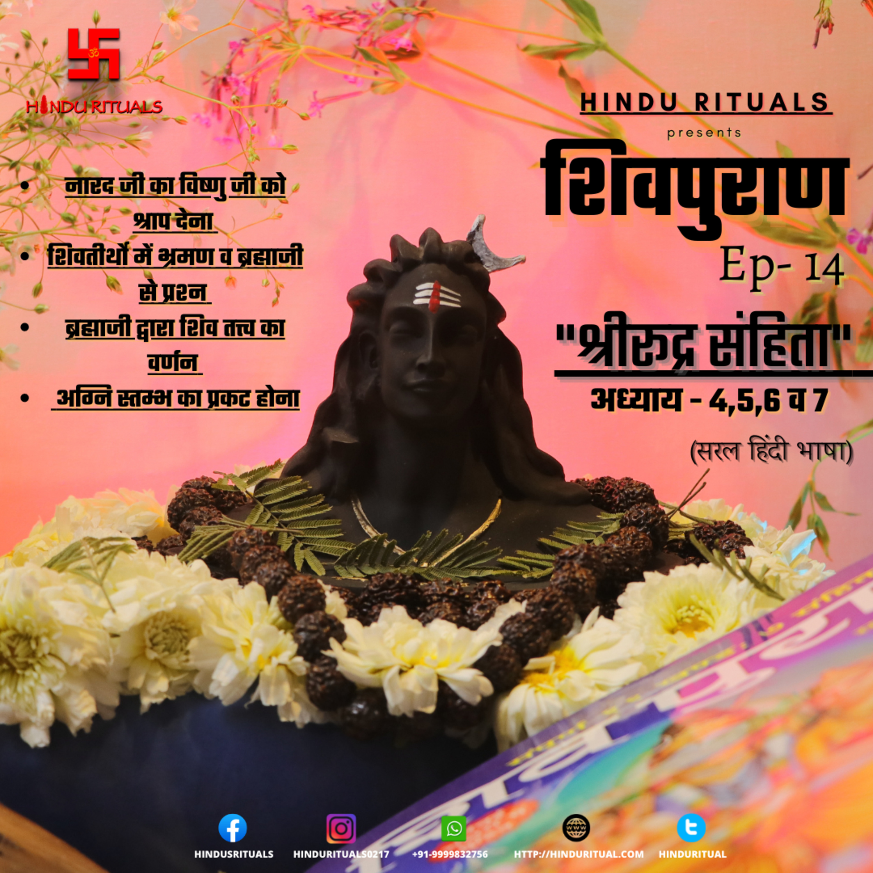 Shiva purana Rudra Sanhita Lesson 4,5,6 & 7 | Shiv purana Audio in Hindi SEASON 2 Episode-2 | शिवपुराण श्री रूद्र संहिता प्रथम खंड अध्याय 4,5,6 व 7