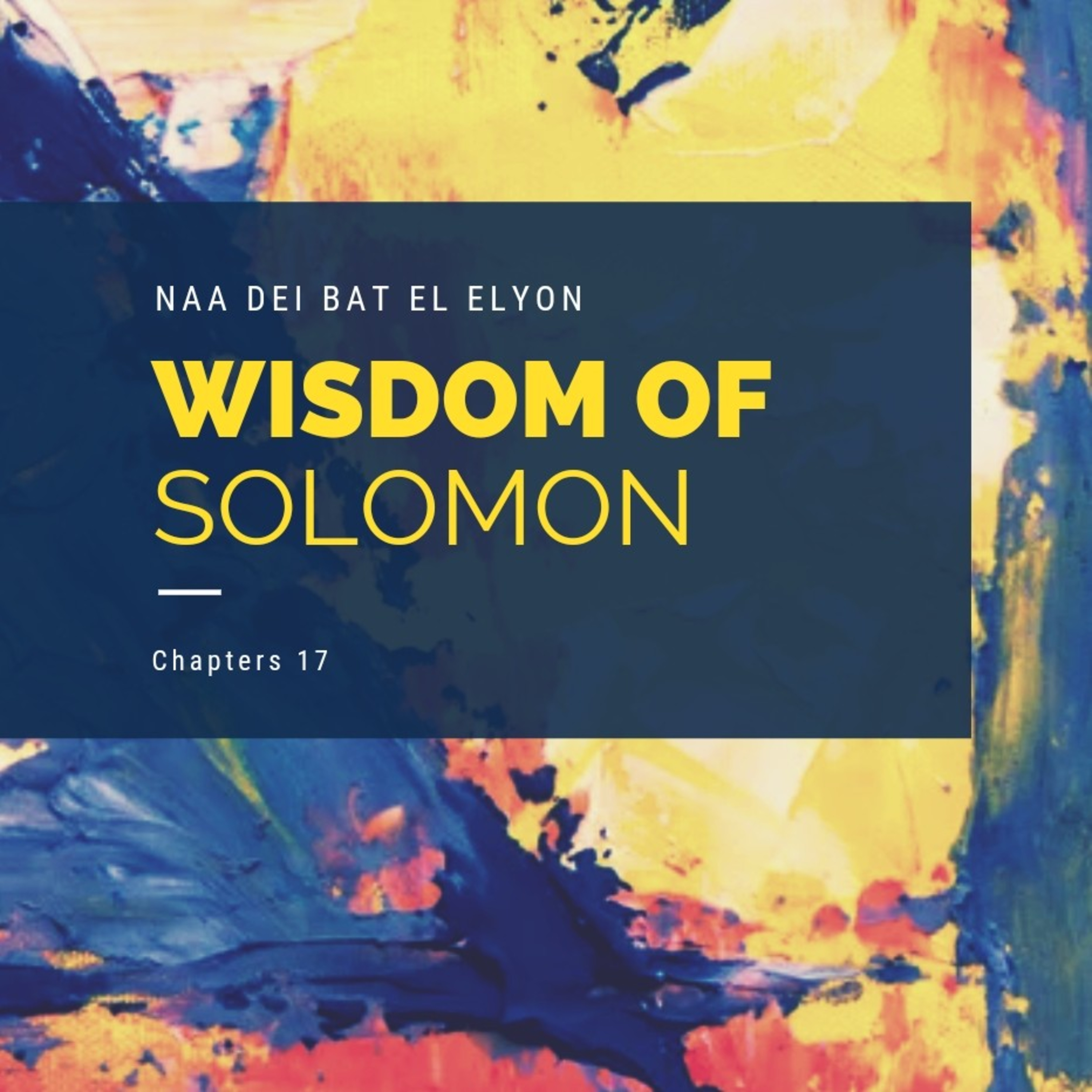 Wisdom of Solomon Chapter 17