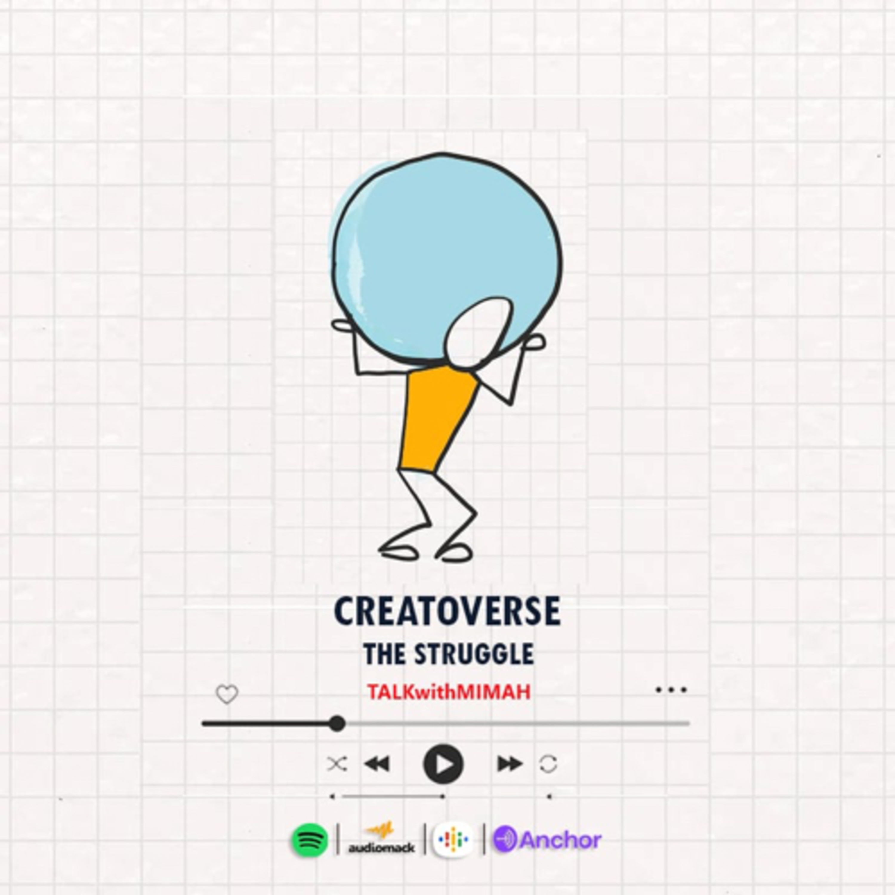 CreatoVerse ; The struggle  episode artwork