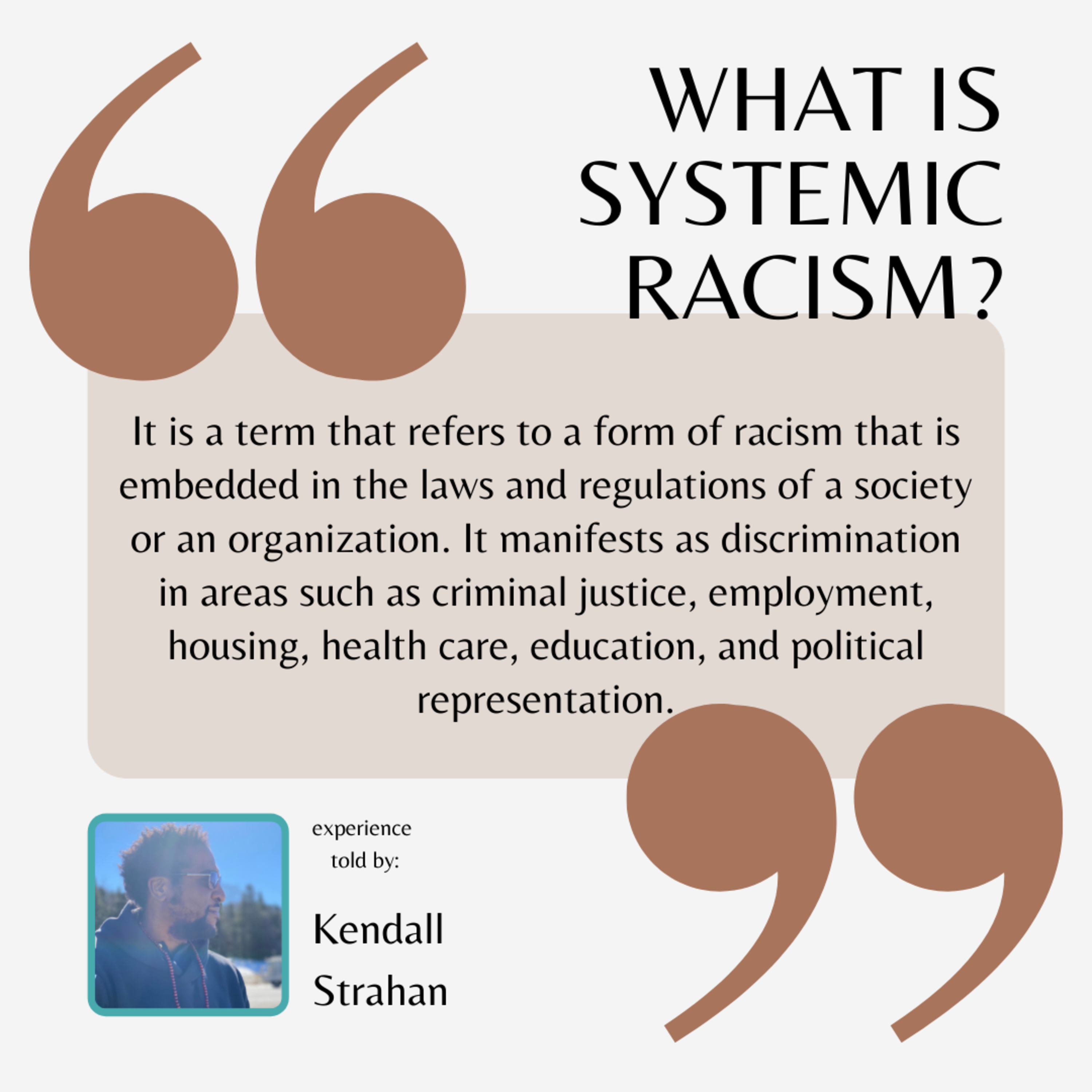 Systemic Racism episode artwork