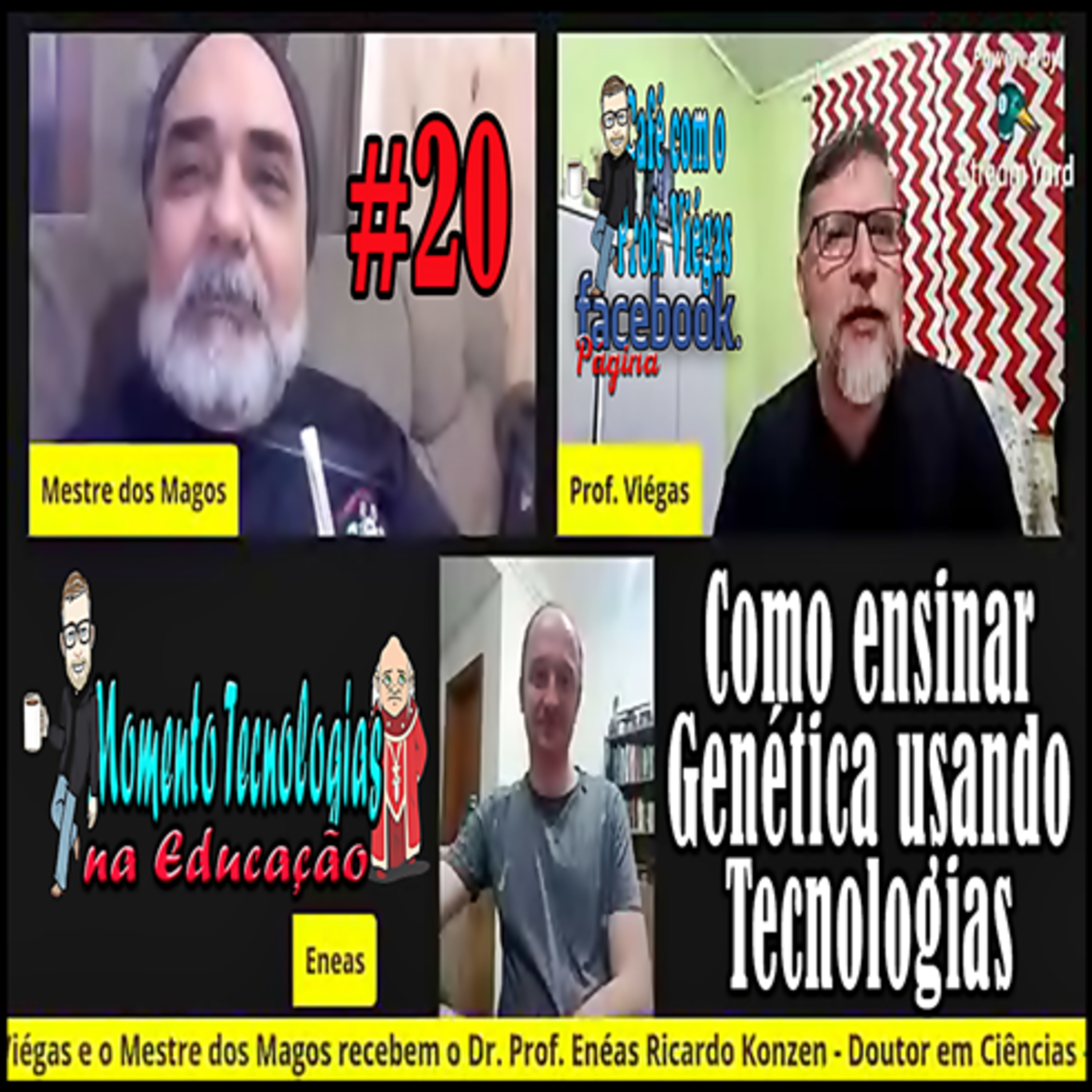 COMO ENSINAR GENÉTICA À DISTÂNCIA - MOMENTO TECNOLOGIAS NA EDUCAÇÃO episode artwork