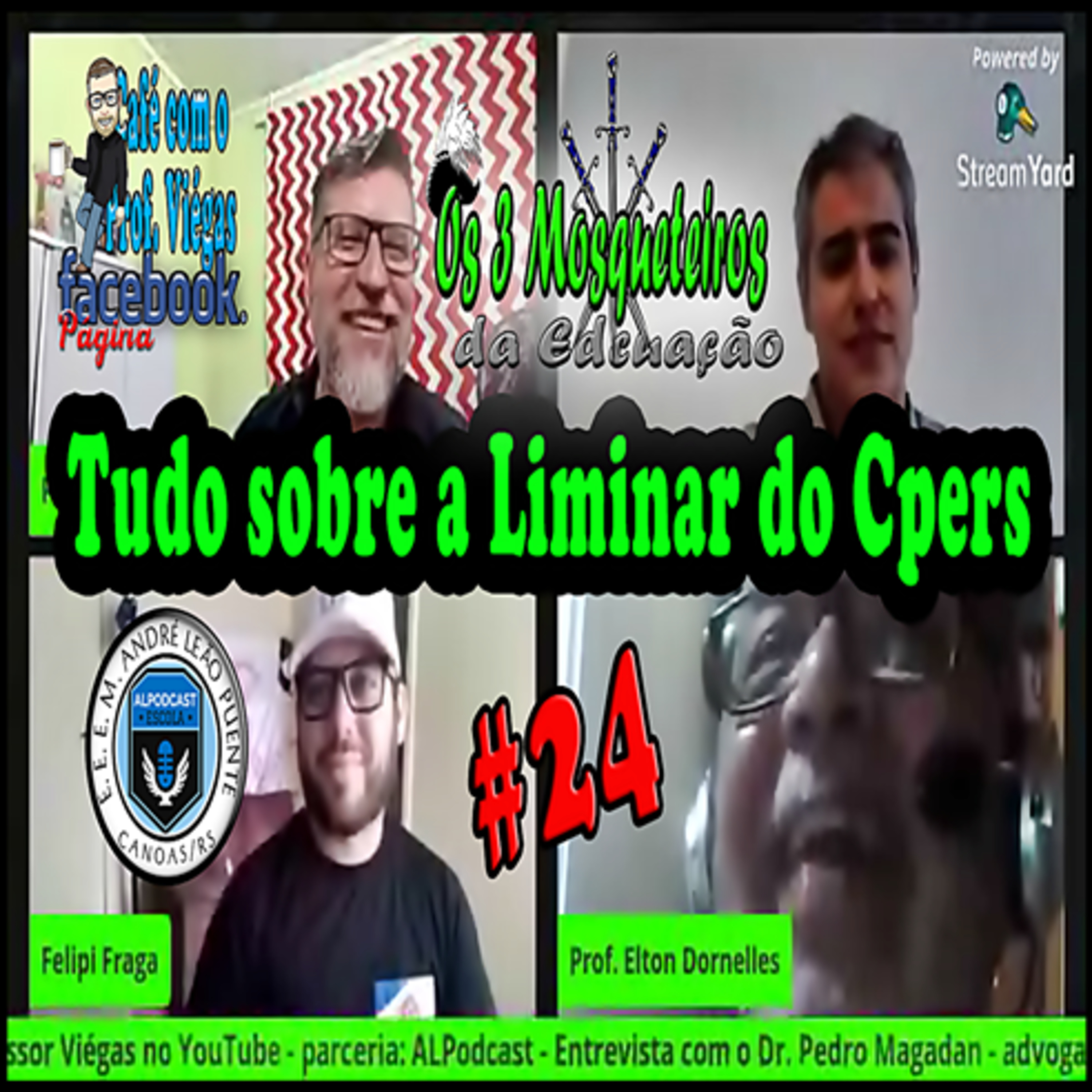 TUDO SOBRE A LIMINAR DO CPERS - OS 3 MOSQUETEIROS DA EDUCAÇÃO episode artwork
