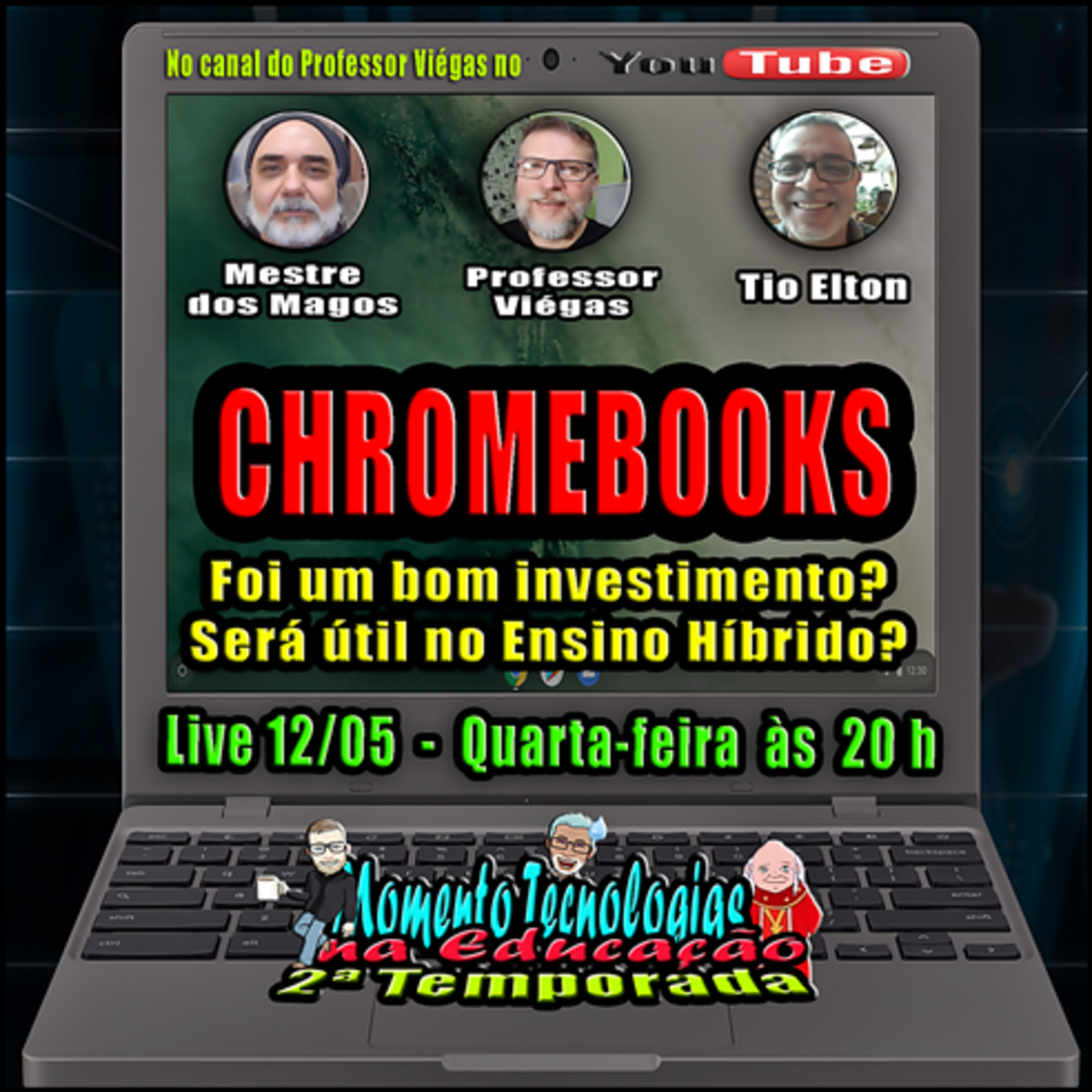 CHROMEBOOKS: FOI UM BOM INVESTIMENTO? SERÁ ÚTIL NO ENSINO HÍBRIDO? episode artwork