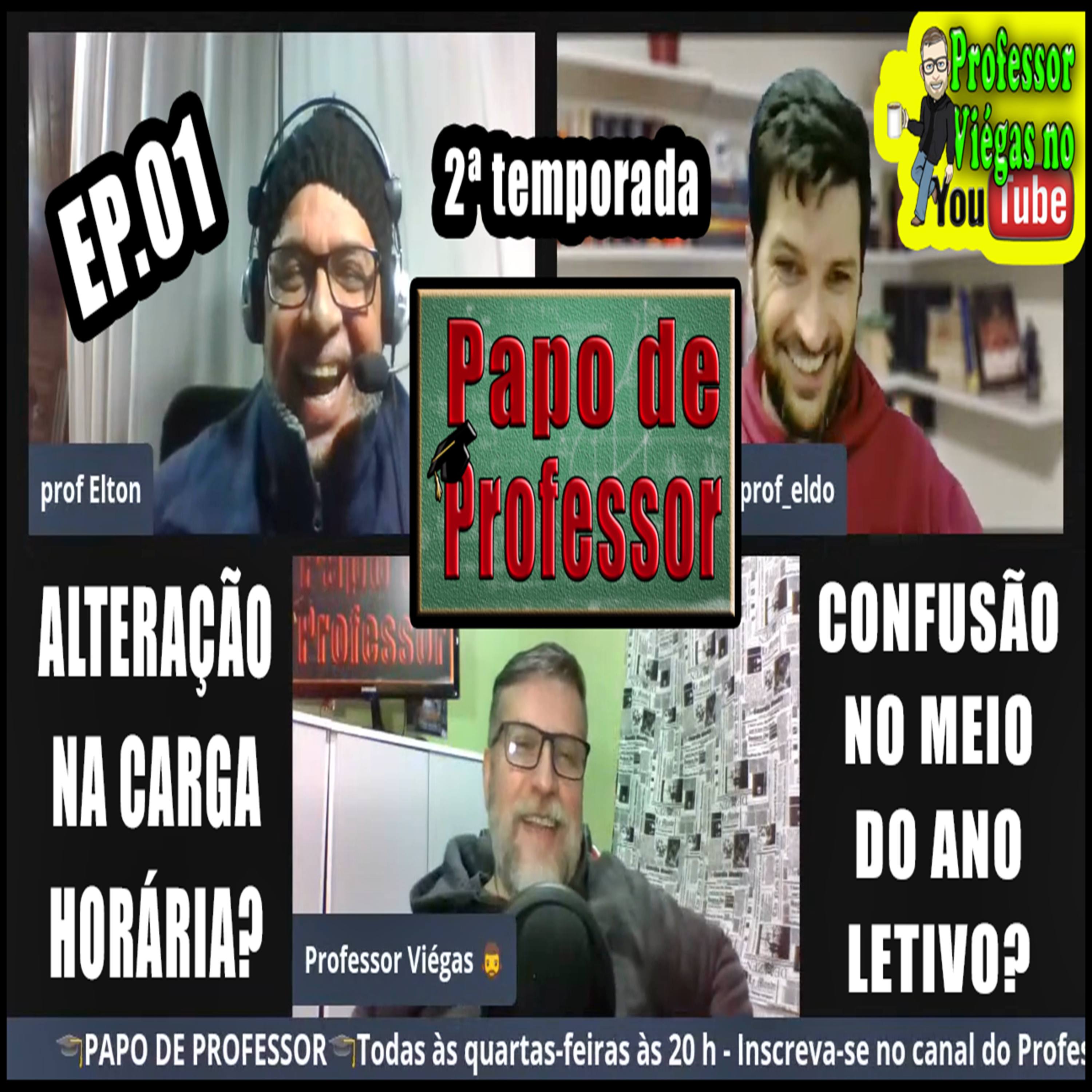 🎓AUMENTO DE CARGA HORÁRIA NAS DISCIPLINAS DE MATEMÁTICA E PORTUGUÊS: QUAIS AS DIFICULDADES?🎓 episode artwork