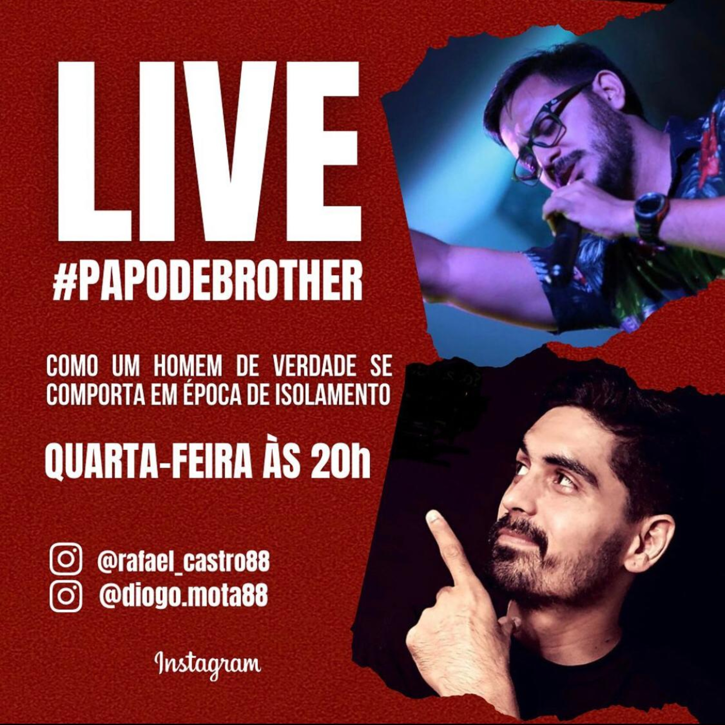 Papo de Brother #live001 episode artwork