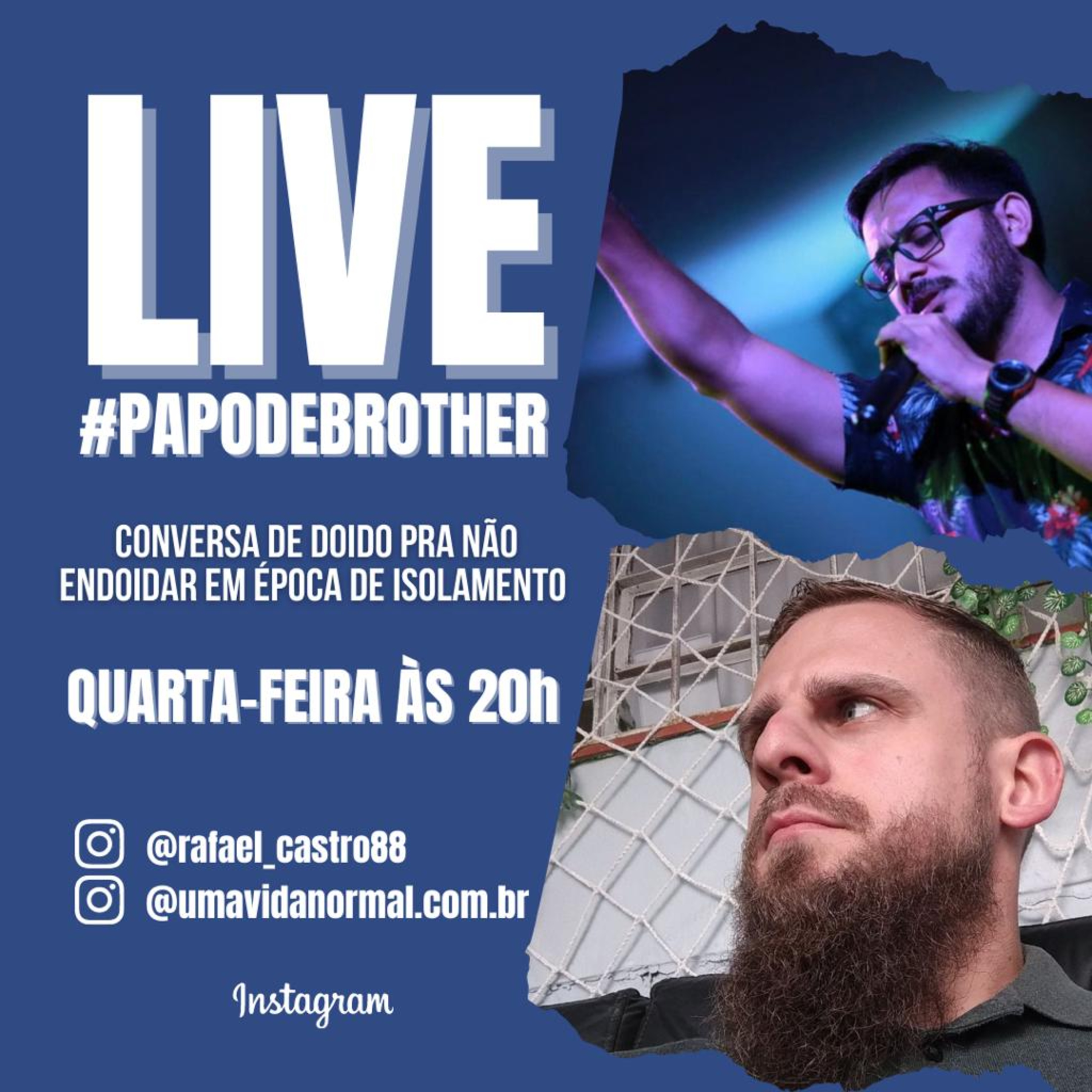 Papo de Brother #live003 episode artwork