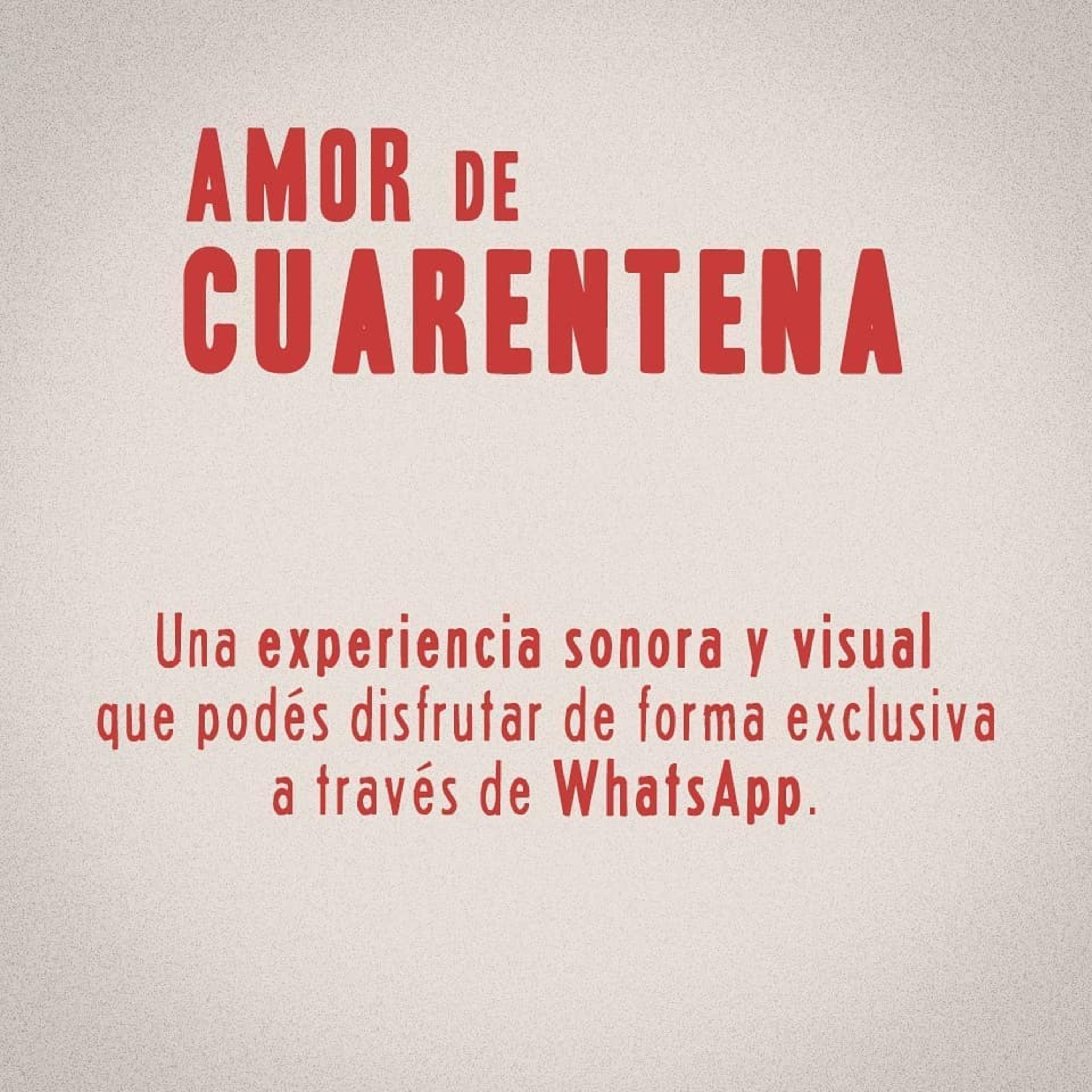 Amor de cuarentena: una experiencia online  episode artwork