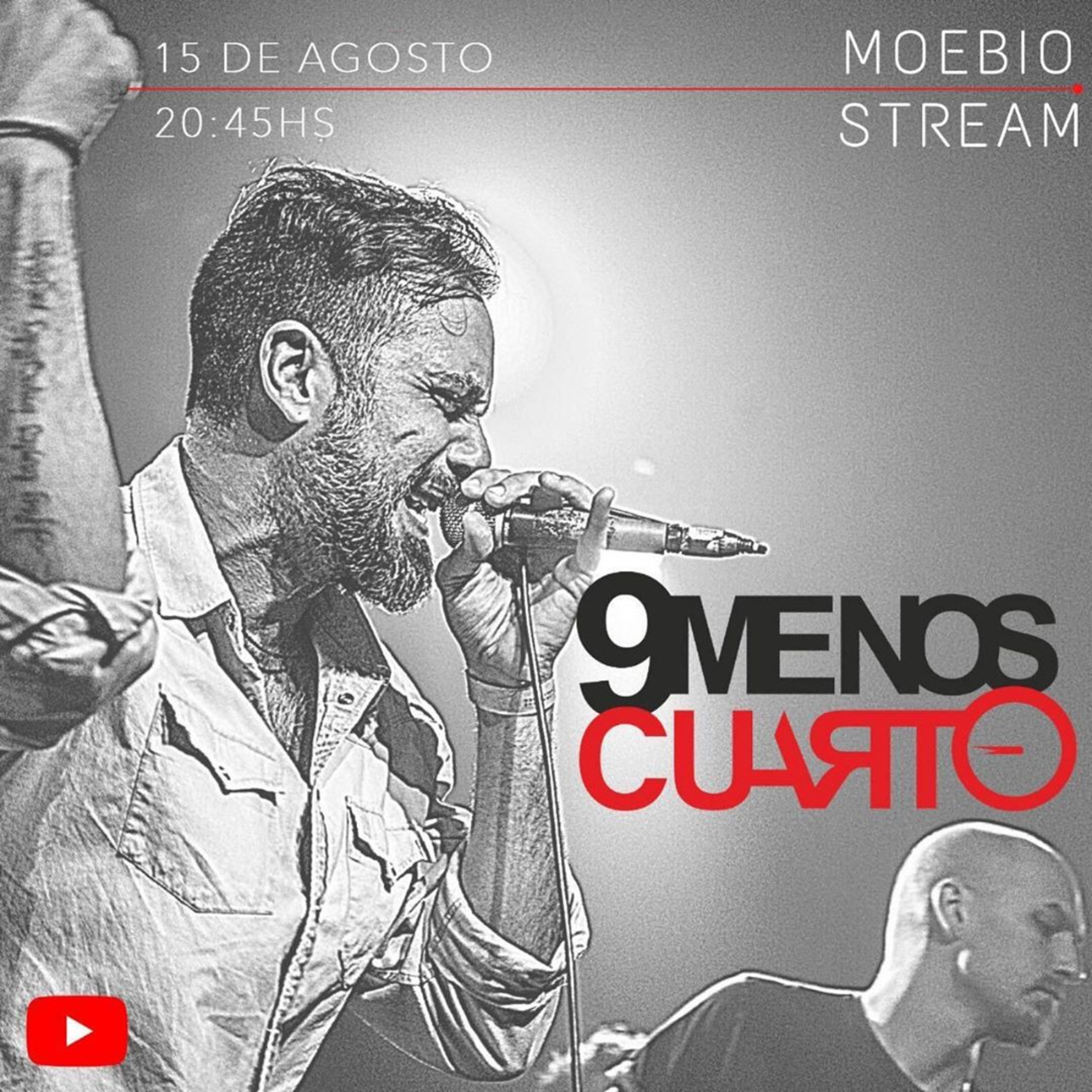 "9 menos cuarto en casa", el show por stream que estará realizando la banda de rock  episode artwork