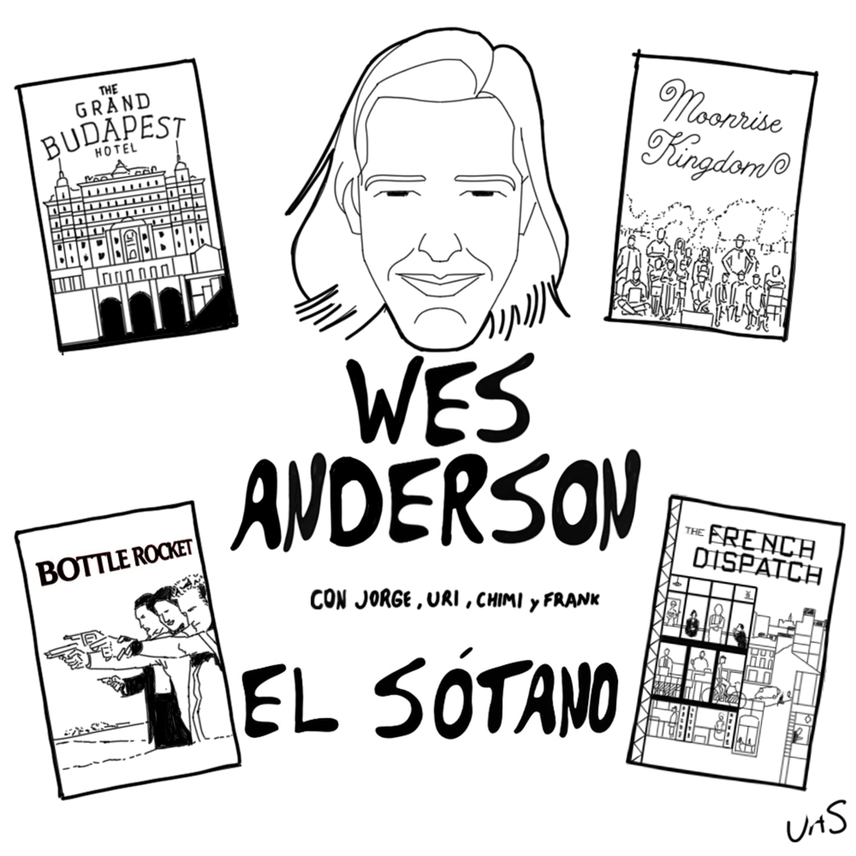 El Sótano EP Perdido 04 - Wes Anderson / Jorge / Chimi / Uri / Frank