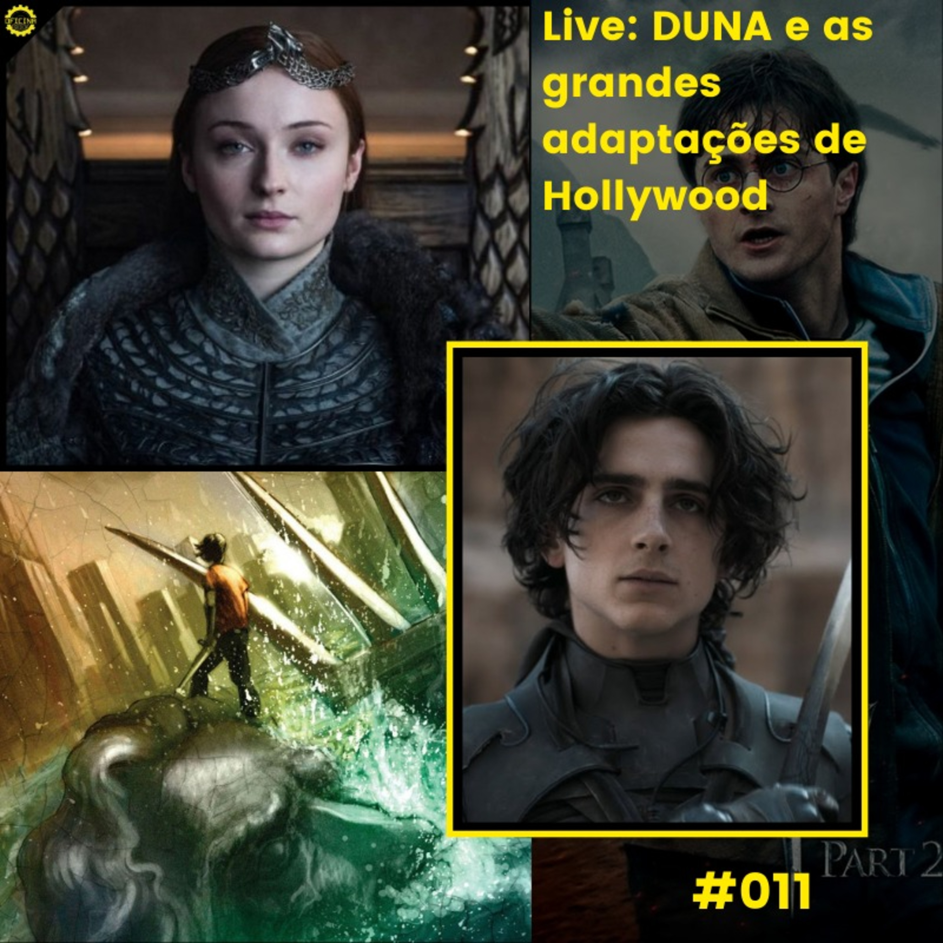 DUNA e outras grandes adaptações de livro da TV e cinema - Live Oficina Geek episode artwork