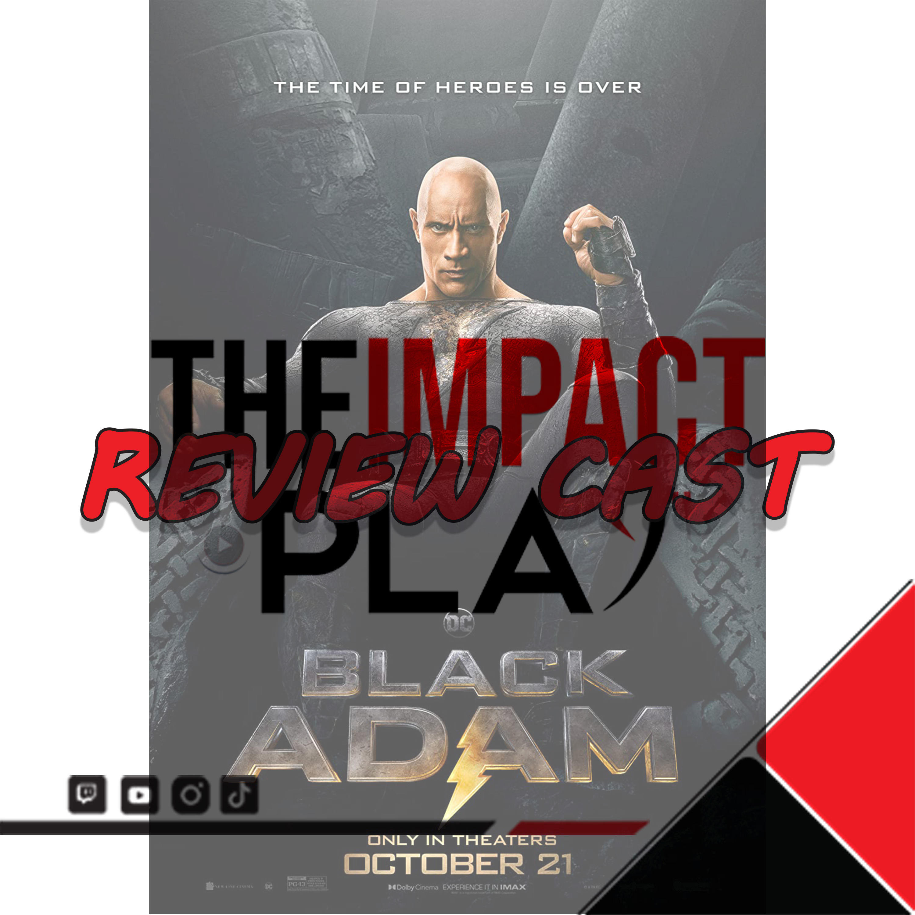 REVIEW CAST | EPISODE 269: BLACK ADAM | THEIMPACTPLAY episode artwork