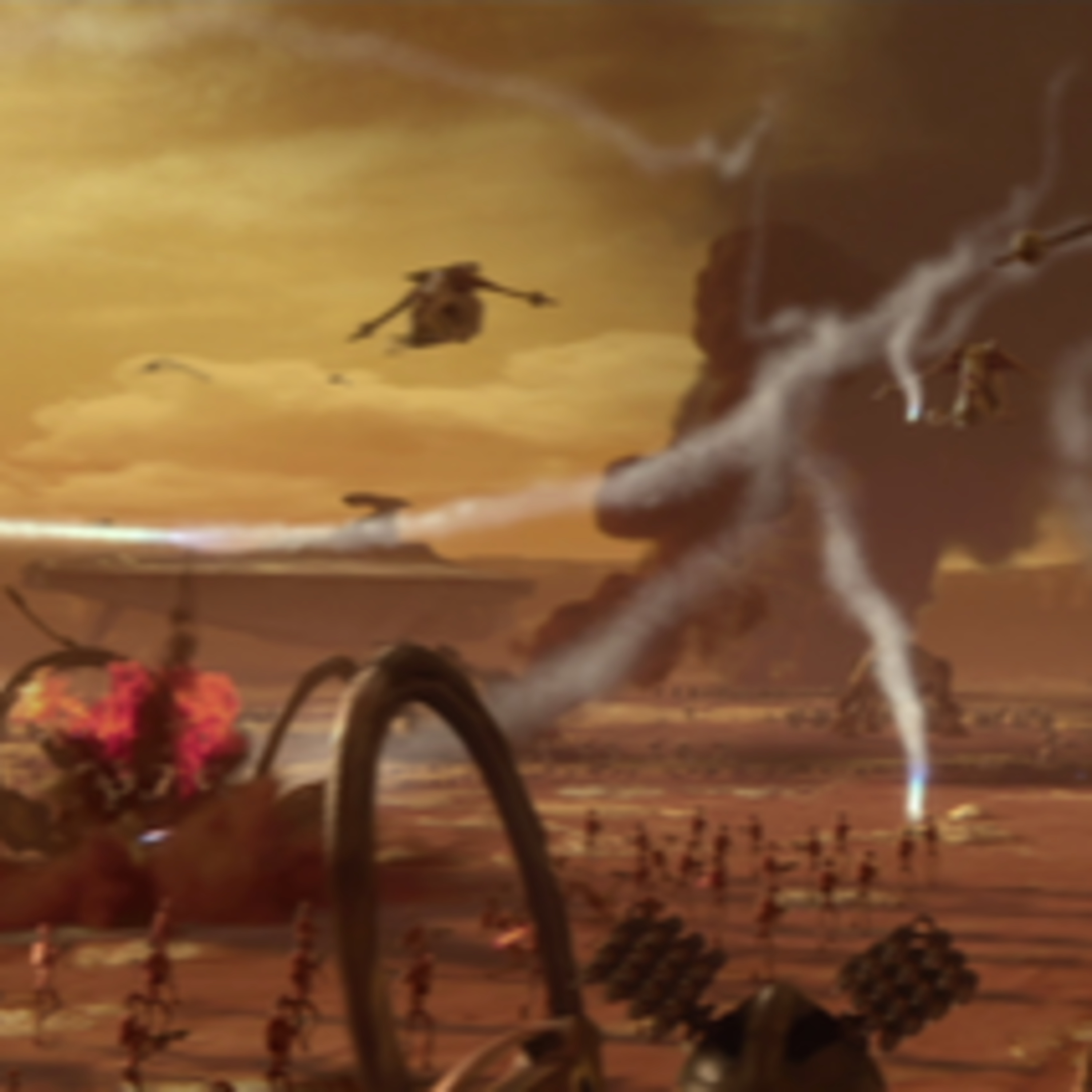 The Battle of Geonosis episode artwork