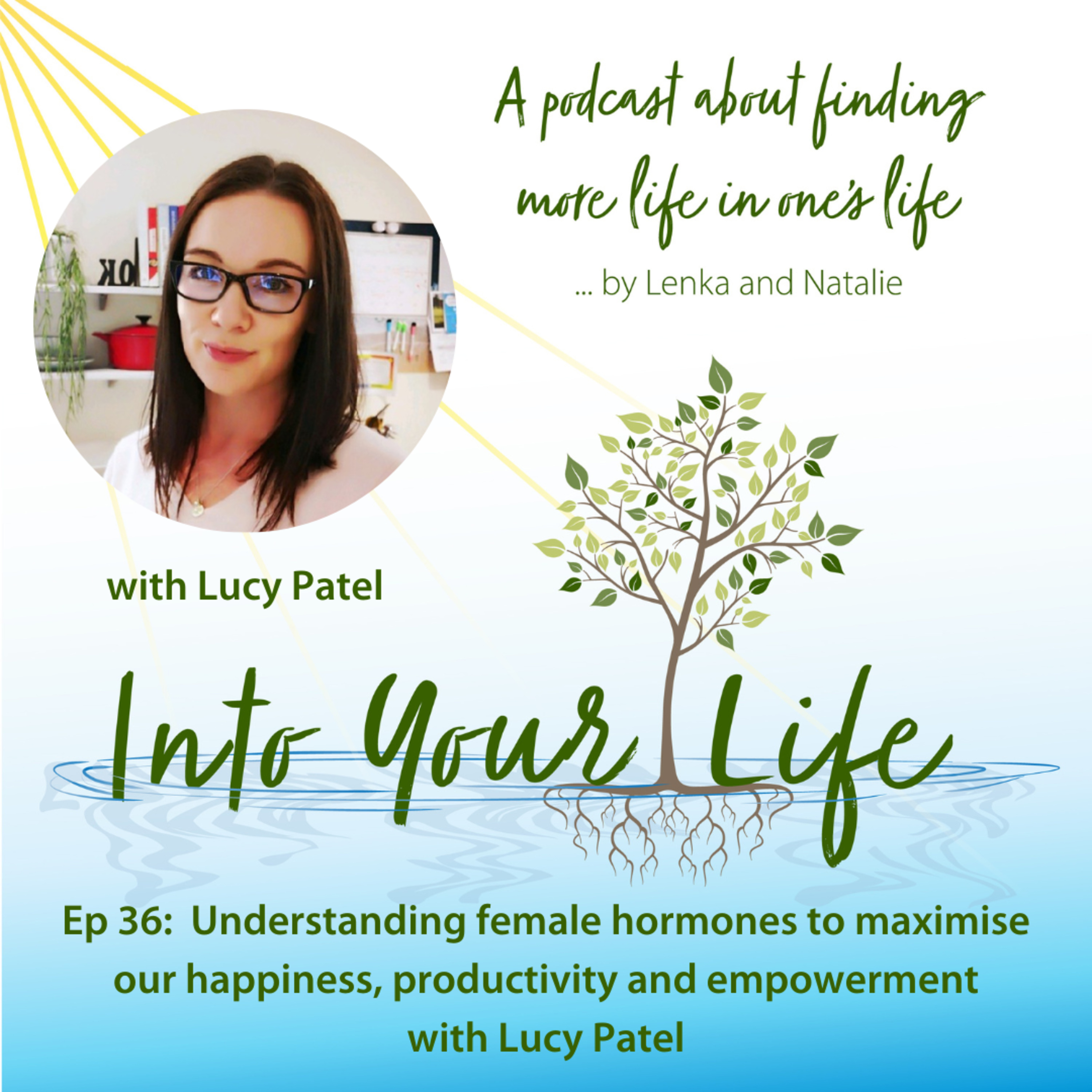 Understanding female hormones to maximise our happiness, productivity and empowerment with Lucy Patel | Ep 36 episode artwork
