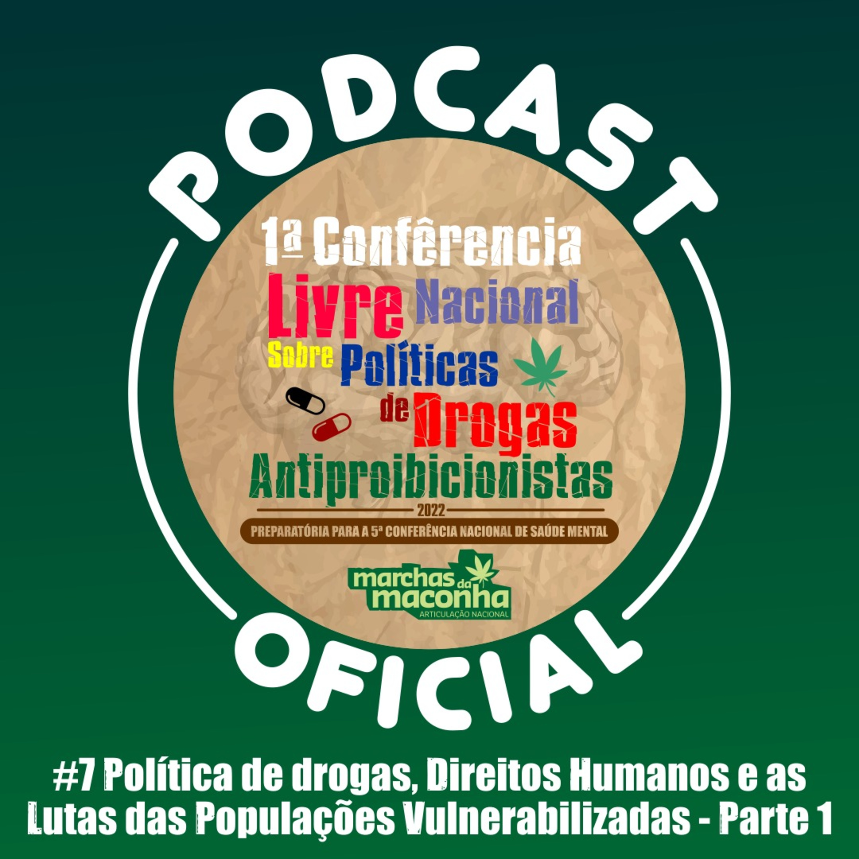 Podcast da 1ª Conferência Livre Nacional Sobre Políticas de Drogas Antiproibicionistas
