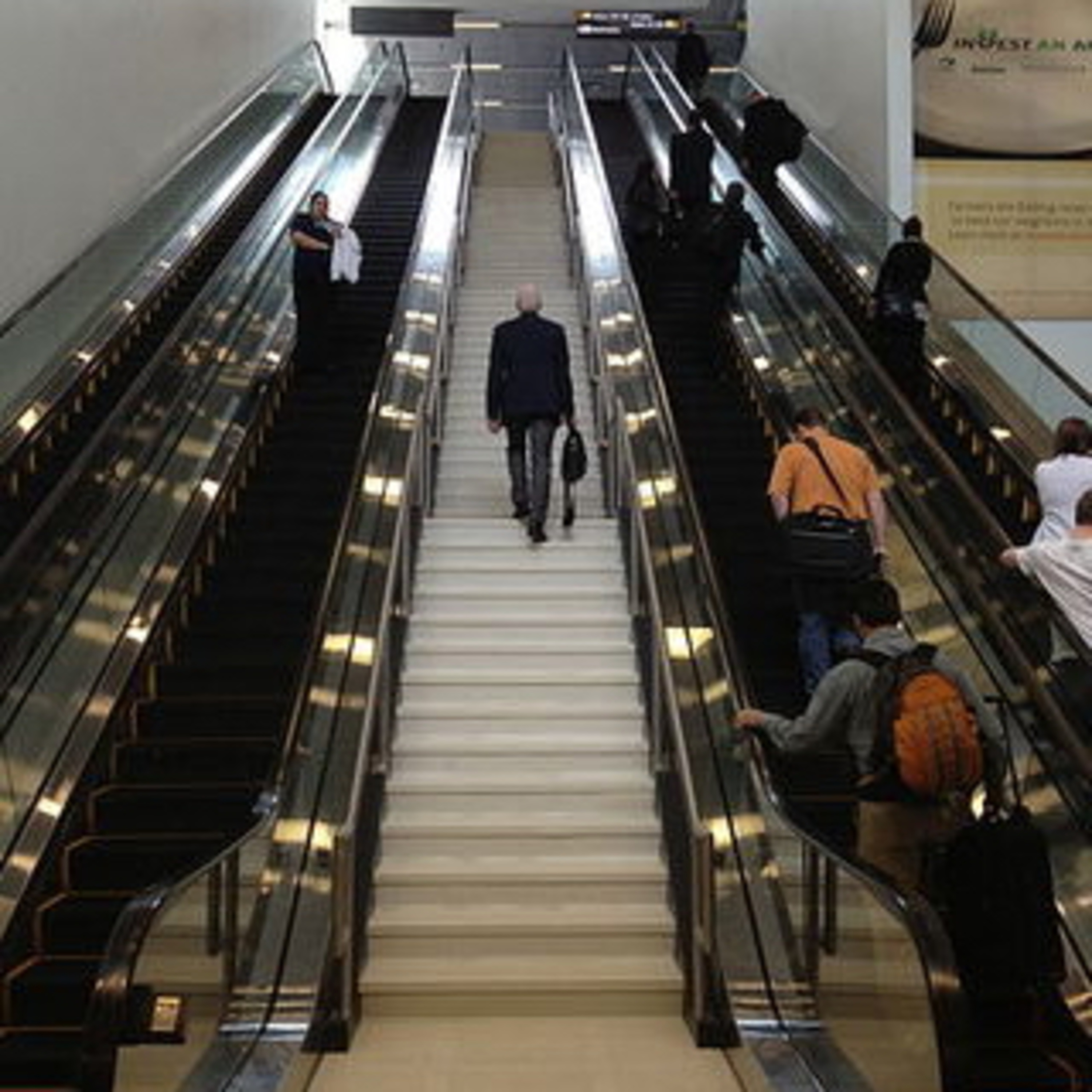 Which option you would take - Staircases or escalators?  thumbnail