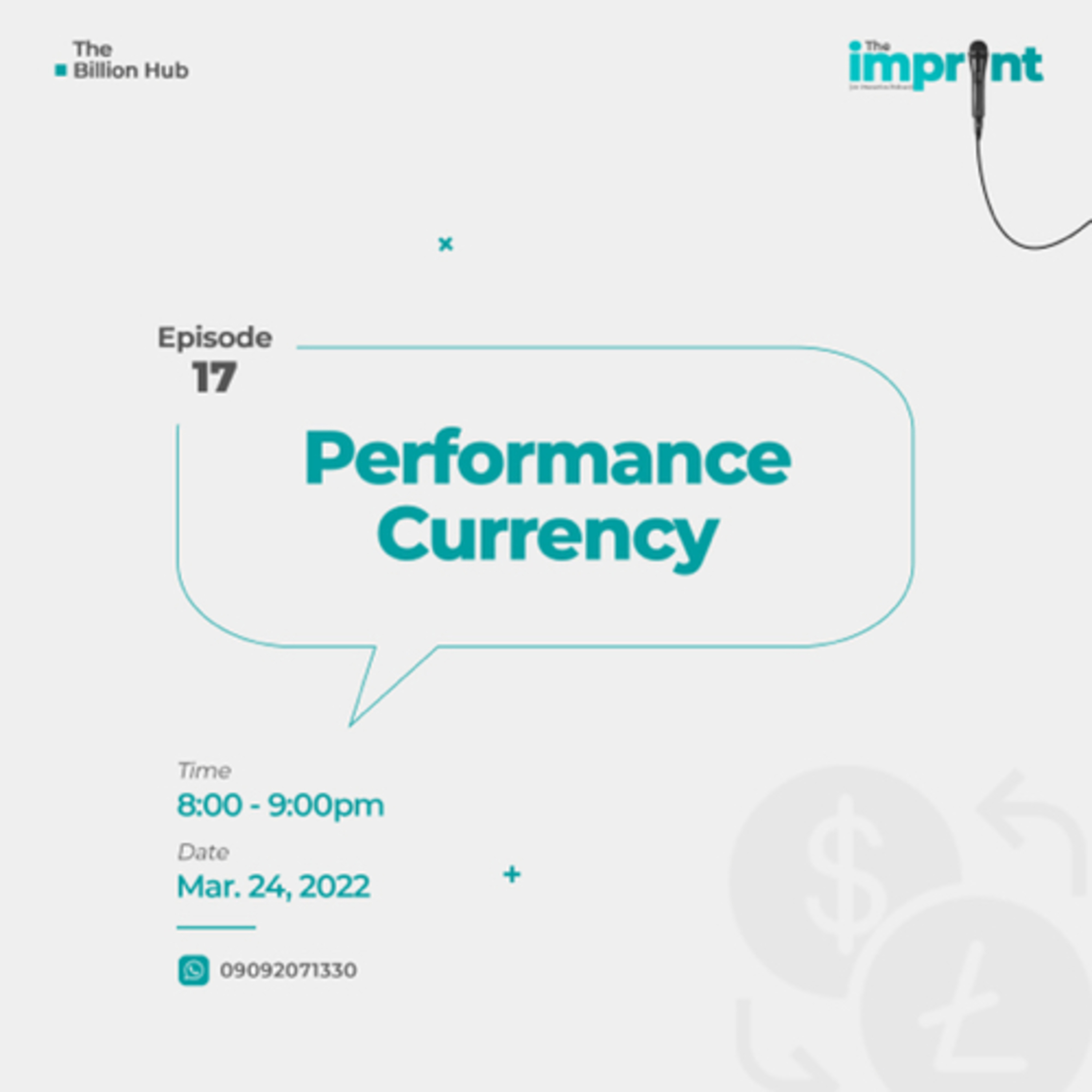 Ep. 017: Performance Currency episode artwork