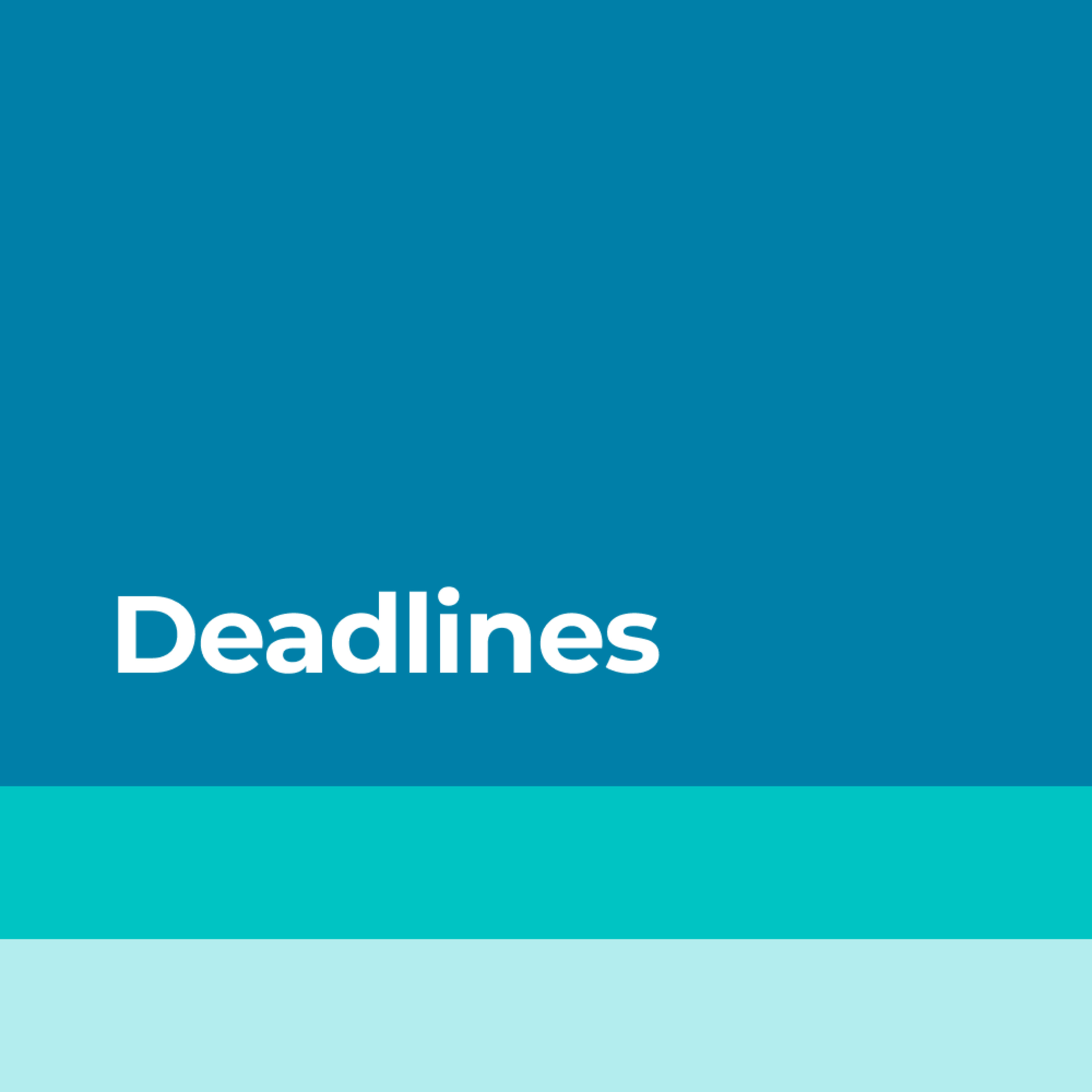 16 - Lo de las deadlines