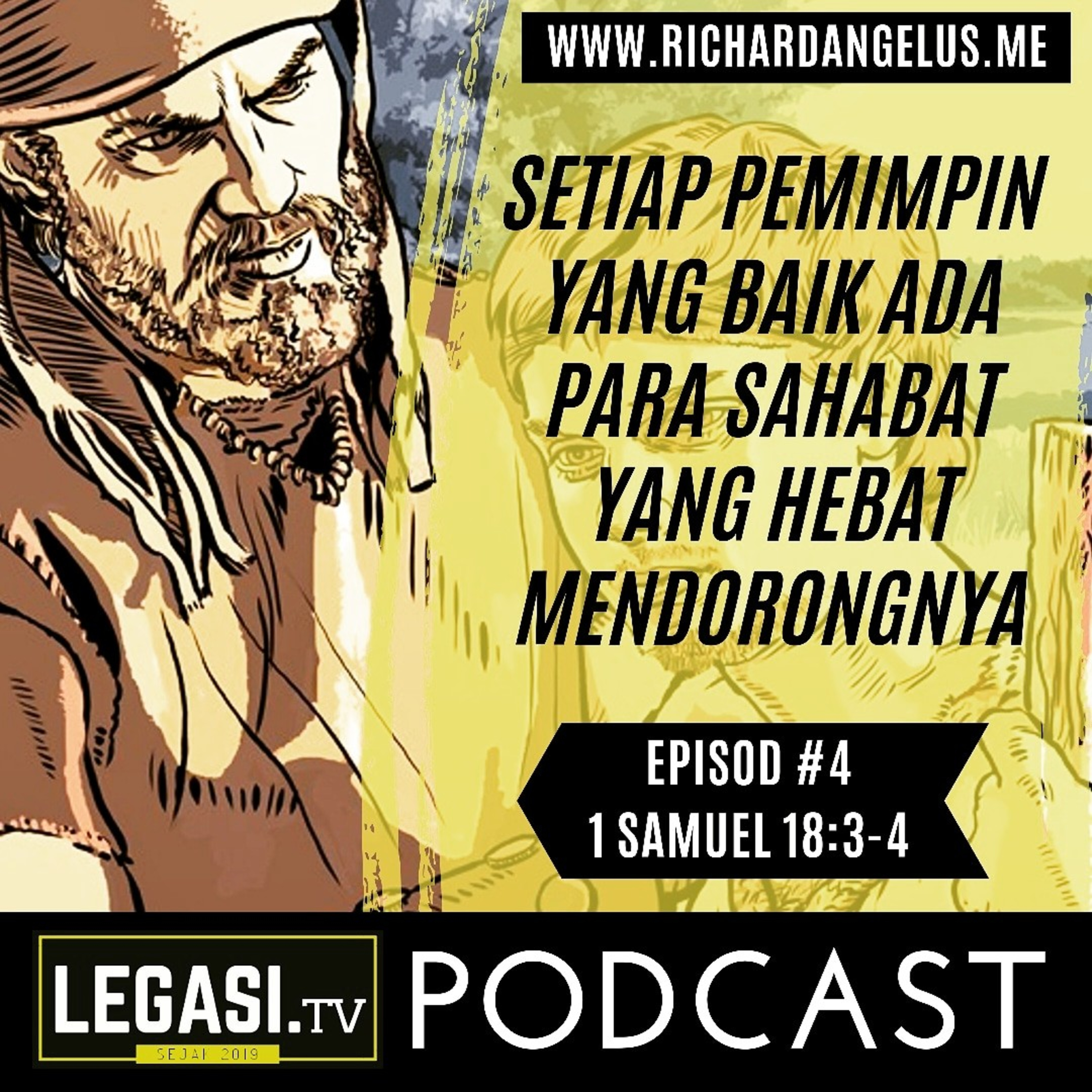 Setiap Pemimpin yang Baik ada Para Sahabat yang Hebat Mendorongnya (1 Samuel 18:3-4) episode artwork
