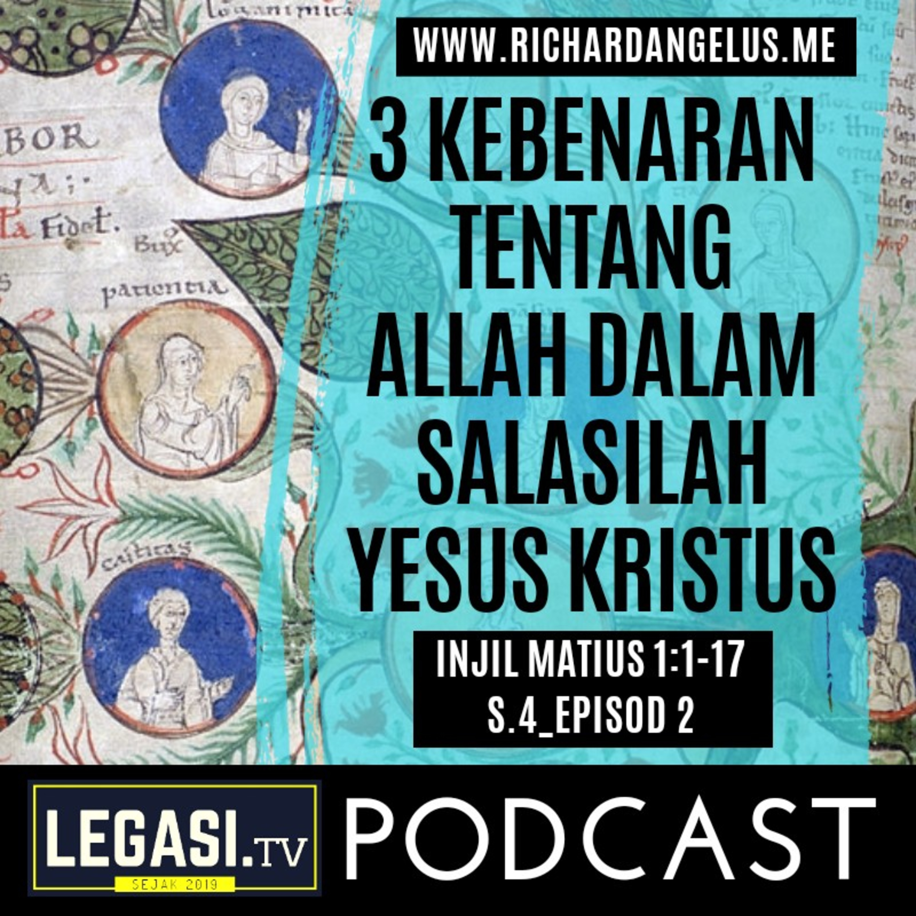 Matius 1:1-17 Tiga (3) Kebenaran tentang Allah dalam Salasilah Yesus Kristus episode artwork