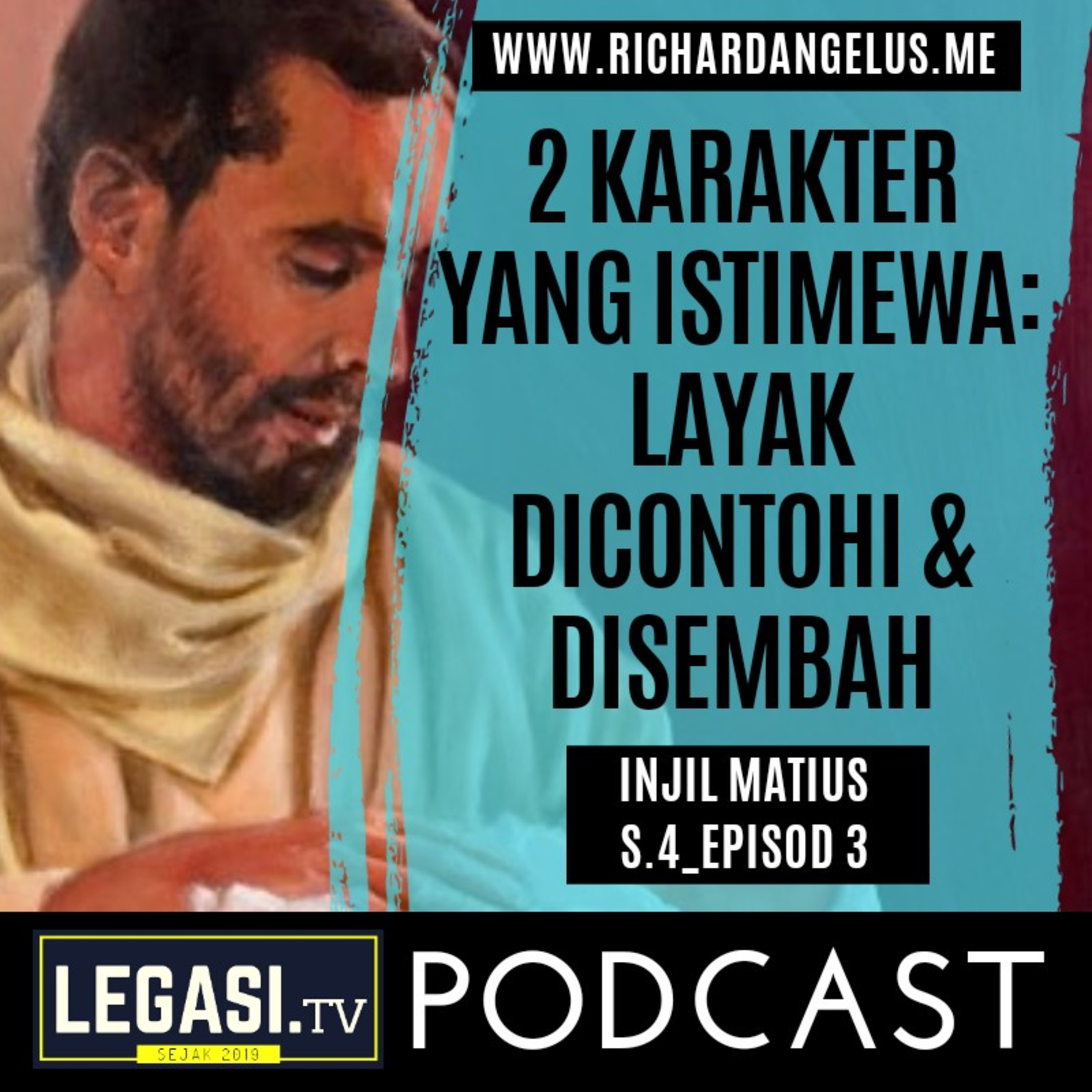 Matius 1:18-25 Dua (2) Karakter yang Istimewa: Layak Dicontohi & Disembah  episode artwork