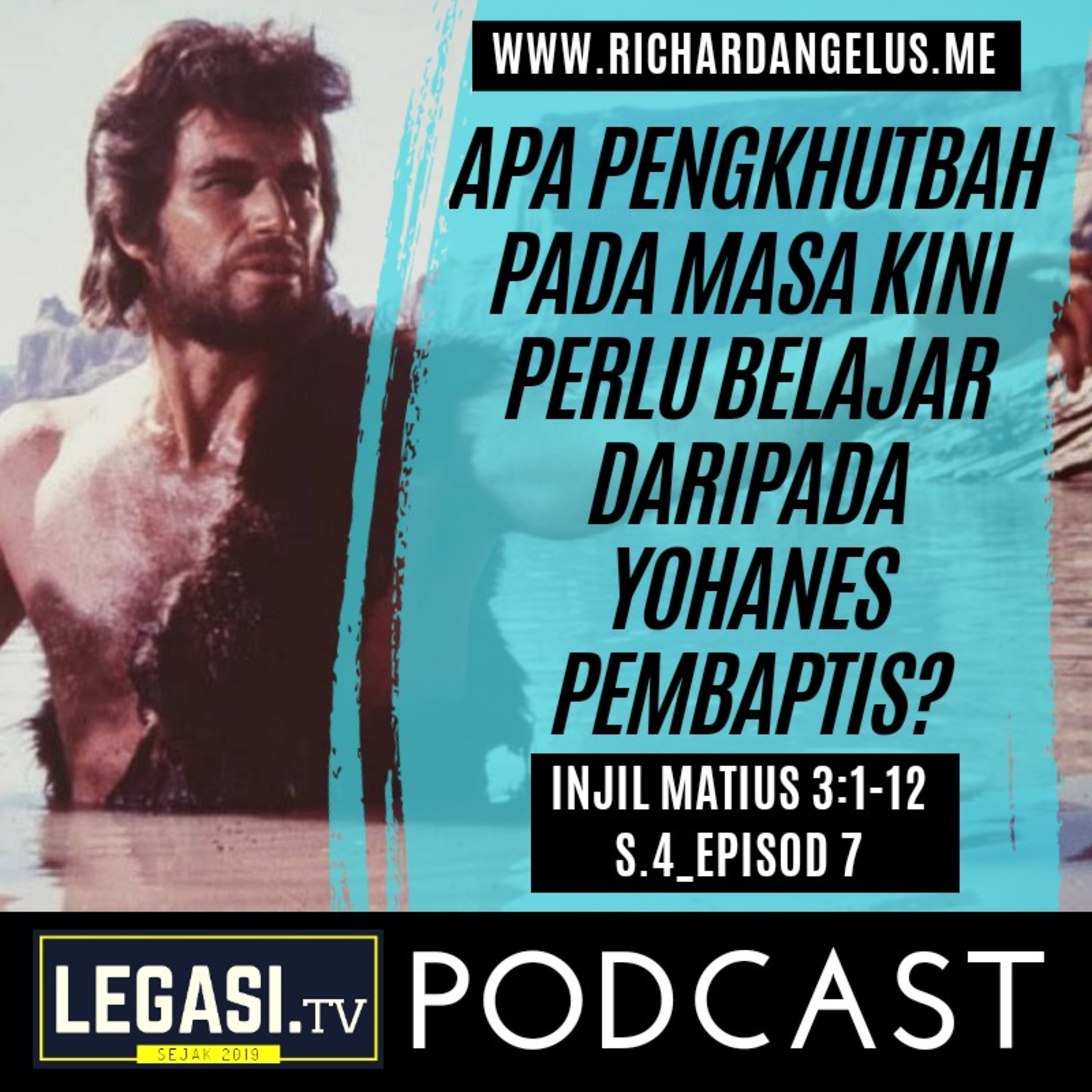 Matius 3:1-12 Apa Pengkhutbah Pada Masa Kini PERLU Belajar daripada Yohanes Pembaptis? episode artwork