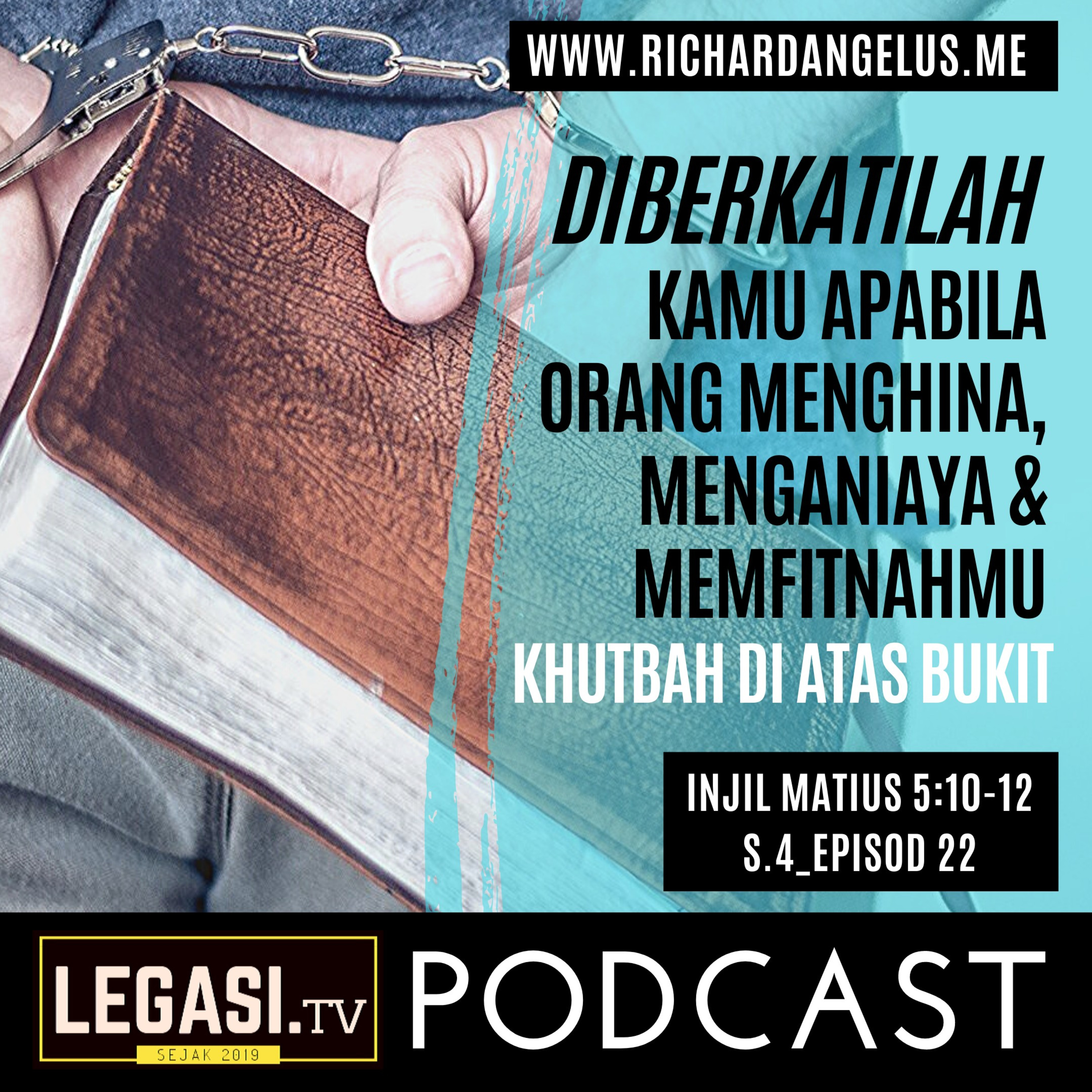 Matius 5:10-12 Diberkatilah Kamu apabila Orang Menghina, Menganiaya & Memfitnahmu  episode artwork