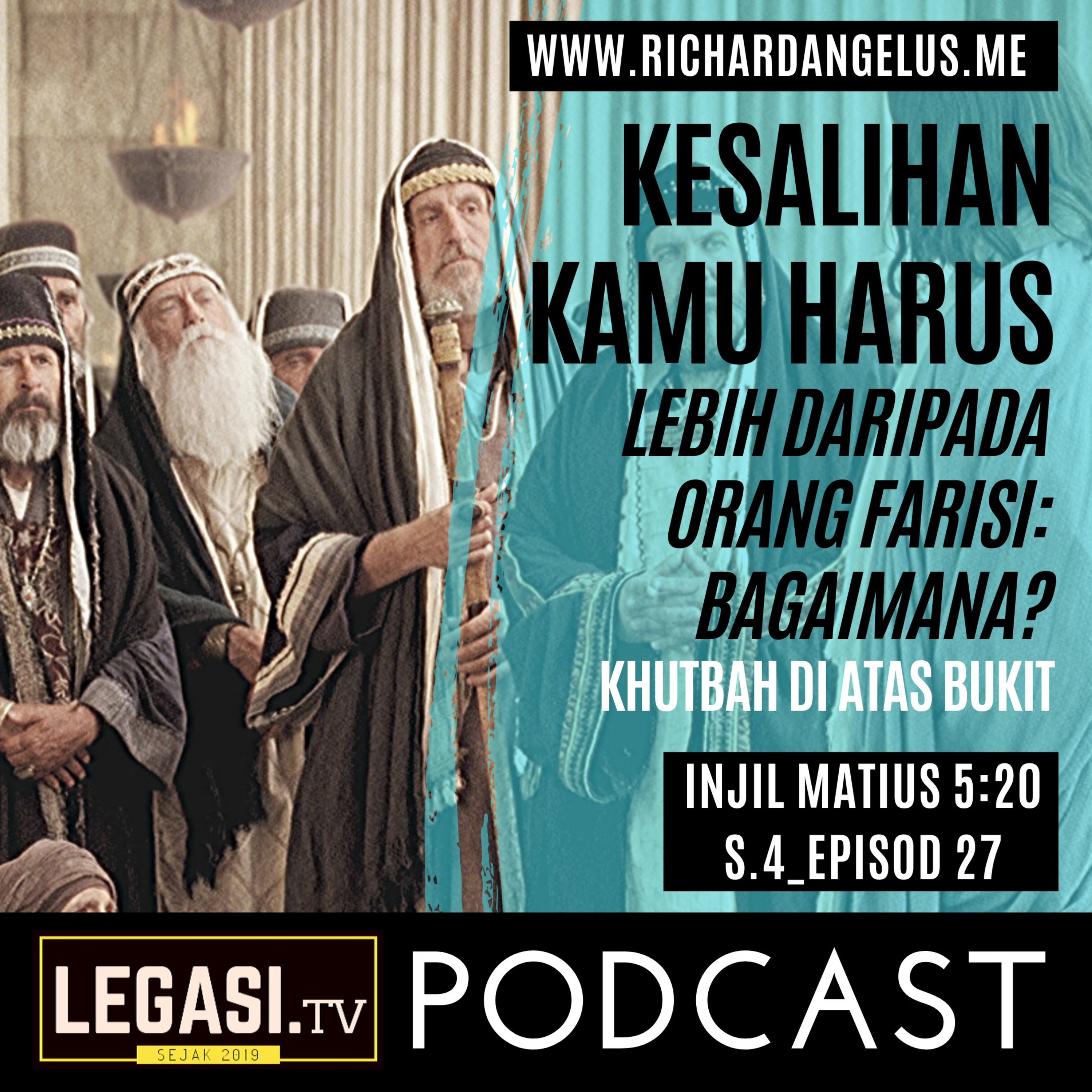 Matius 5:20 Kesalihan Kamu Harus Lebih daripada Orang Farisi: Bagaimana?  episode artwork