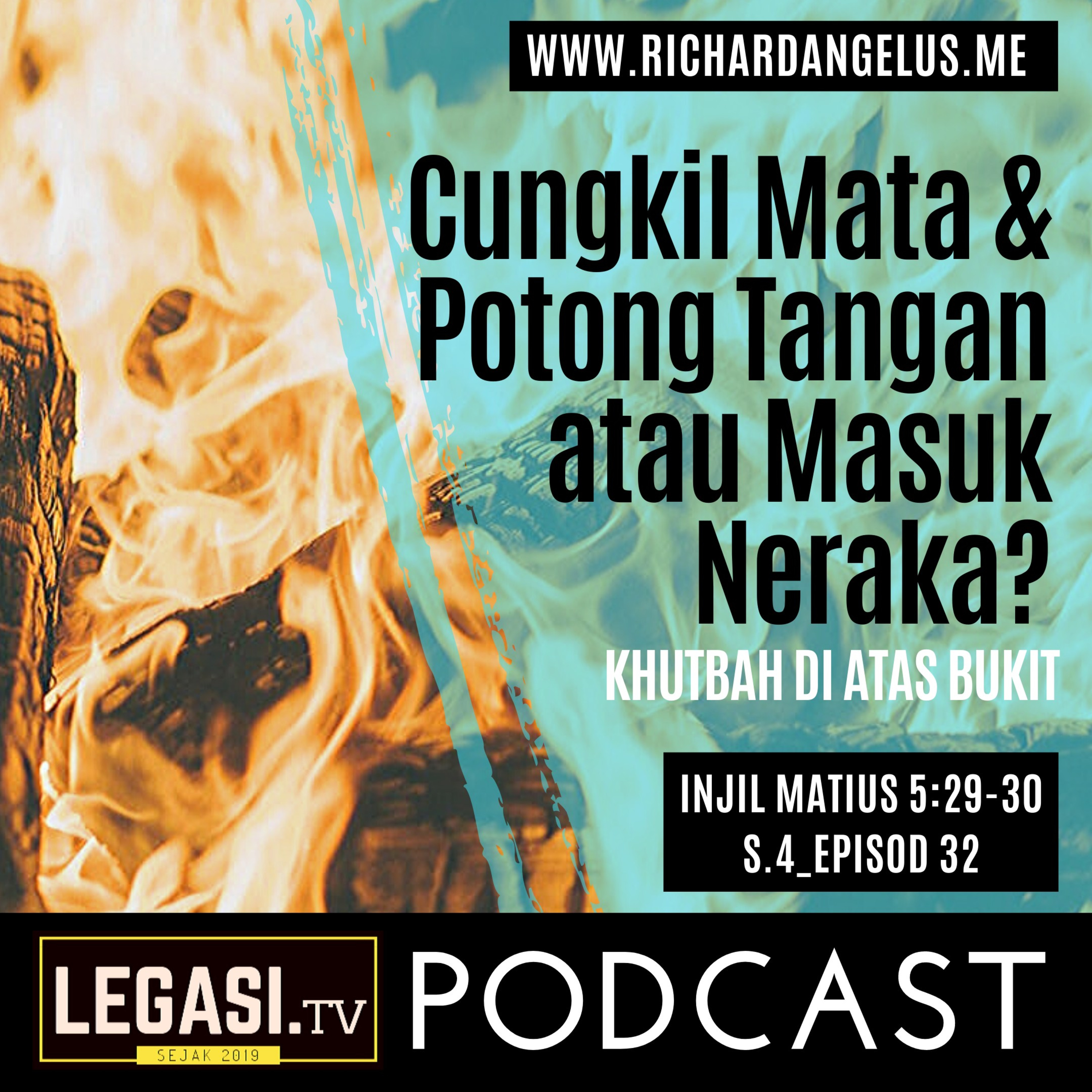 Matius 5:29-30 Cungkil Mata & Potong Tangan atau Masuk ke Neraka?  episode artwork