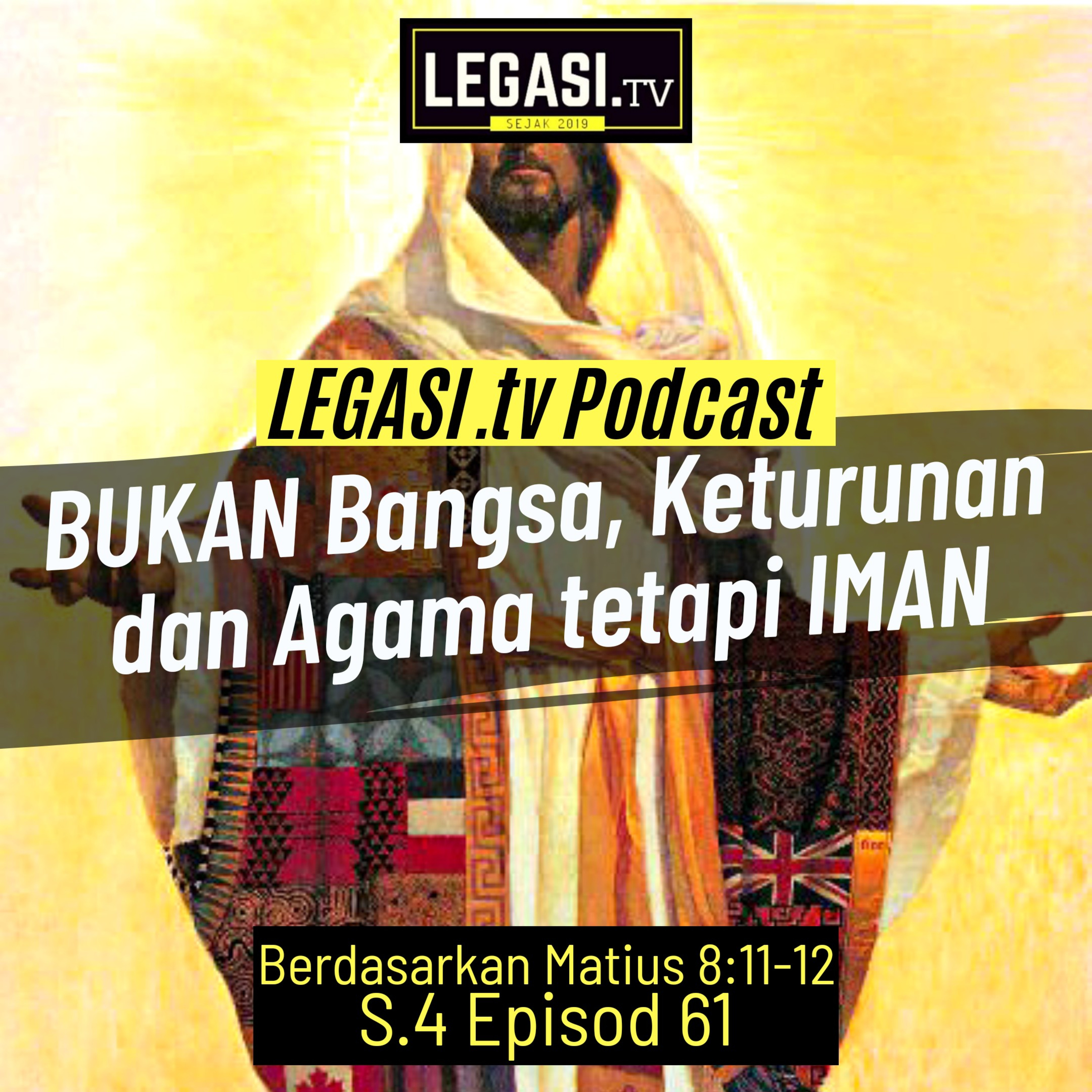 Matius 8:11-12 BUKAN Bangsa, Keturunan dan Agama Tetapi IMAN  episode artwork