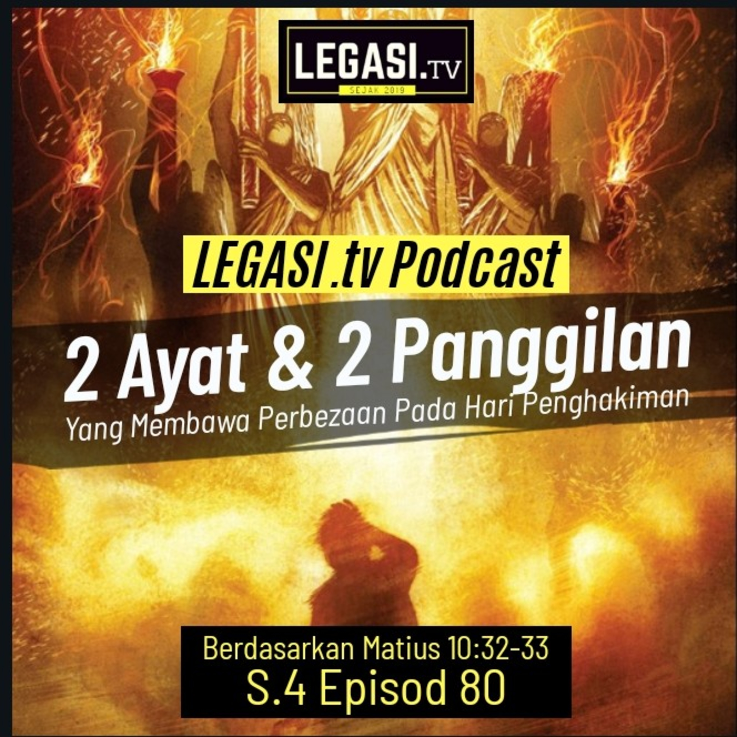 Matius 10:32-33 Dua Ayat & Dua Panggilan Yang Membawa Perbezaan Pada Hari Penghakiman  episode artwork