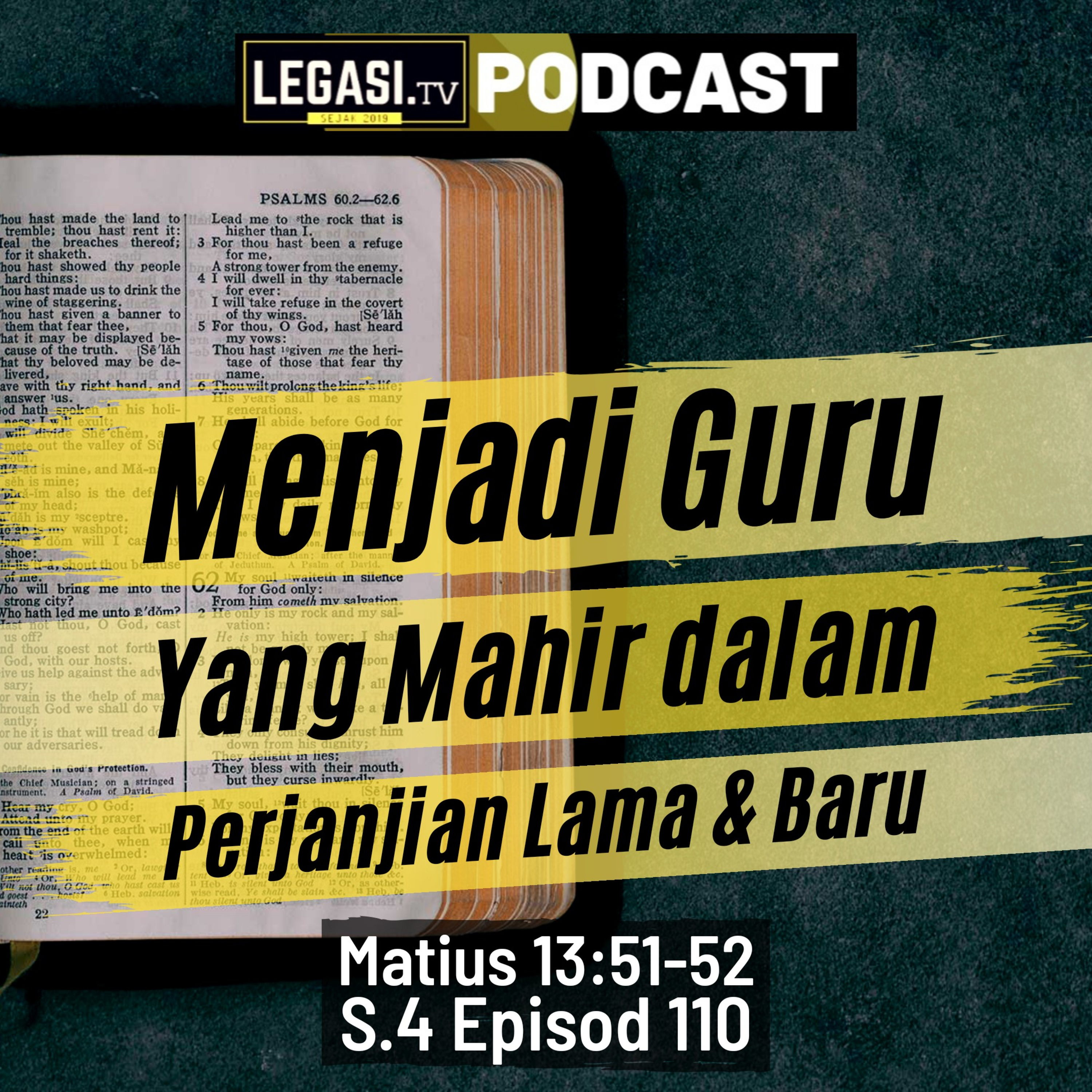 Matius 13:51-52 Menjadi Guru Yang Mahir dalam Perjanjian Lama & Baru  episode artwork