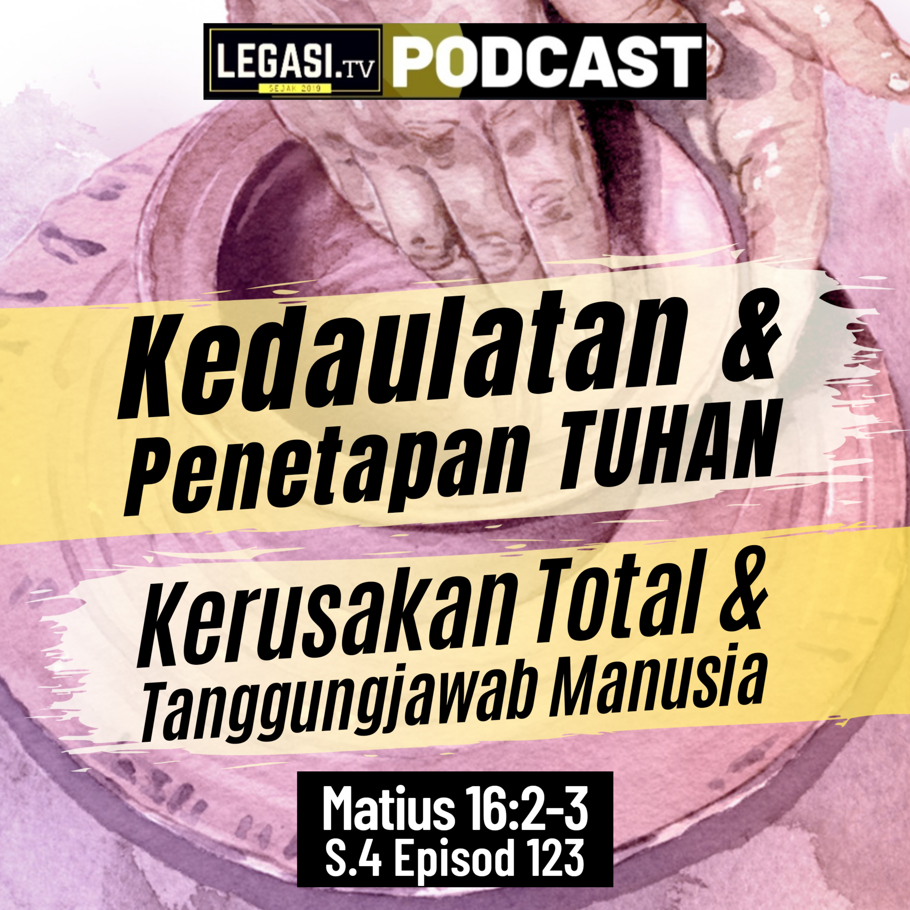 Matius 16:2-3 Kedaulatan & Penetapan TUHAN: Kerusakan Total & Tanggungjawab Manusia (Topikal) episode artwork