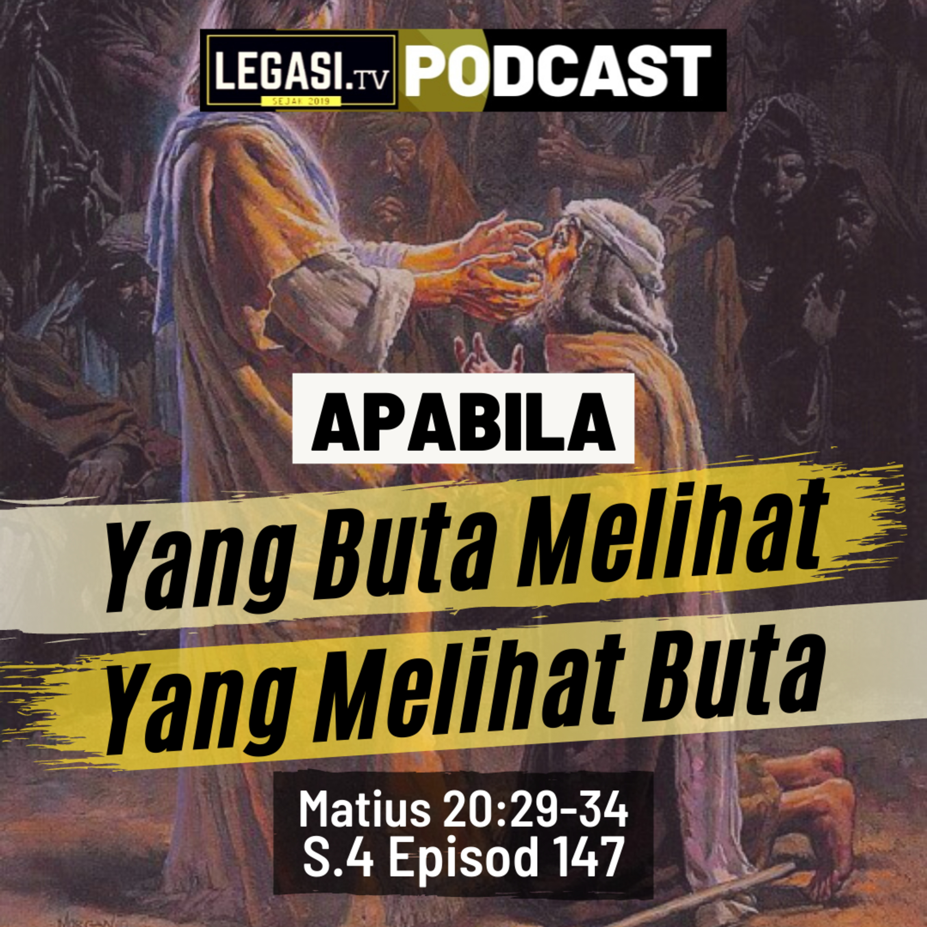 Matius 20:29-34 Apabila Yang Buta Melihat, Yang Melihat Buta  episode artwork