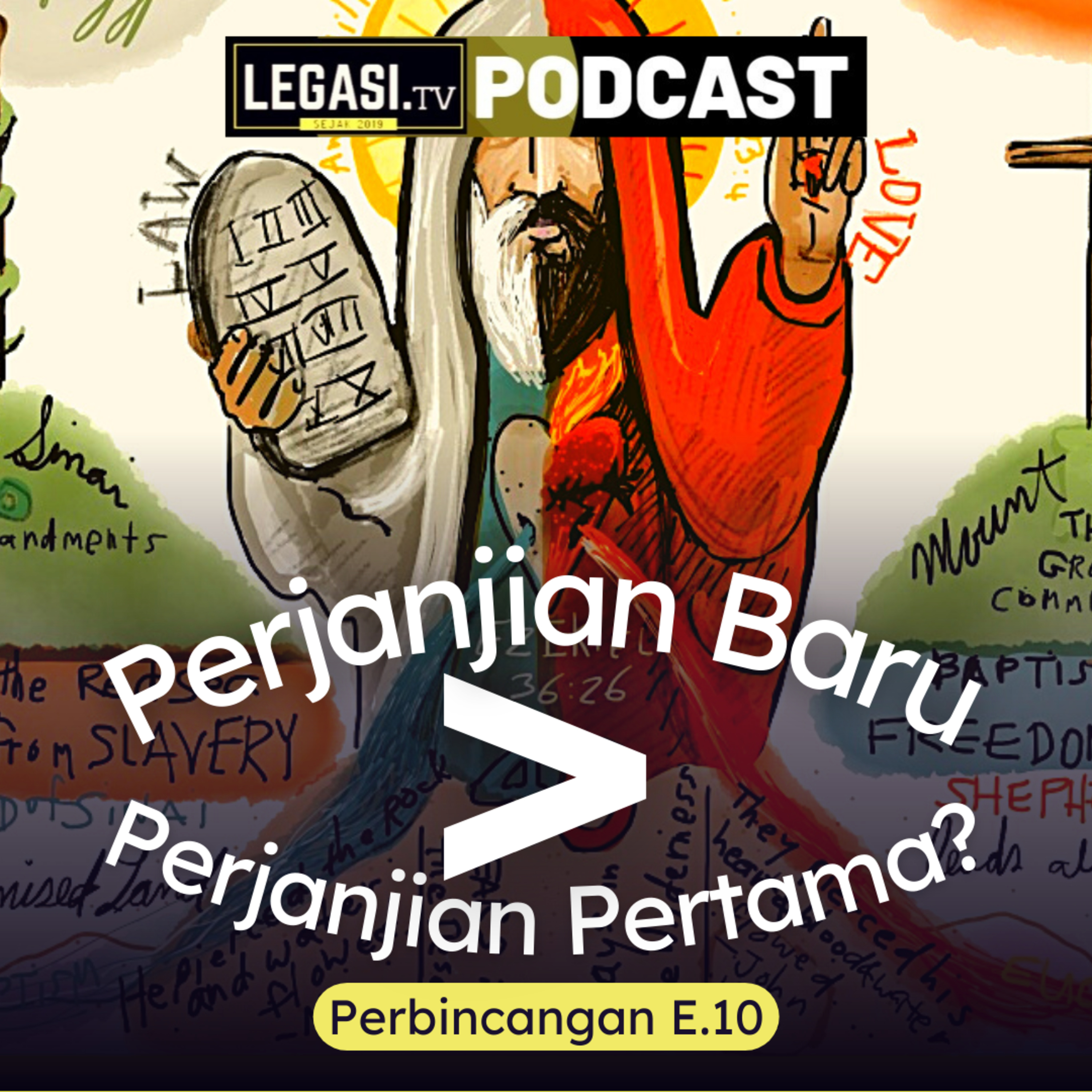Perbincangan E.10 Bagaimana Perjanjian Baru LEBIH BAIK daripada Perjanjian Lama? (Ibrani 8) episode artwork