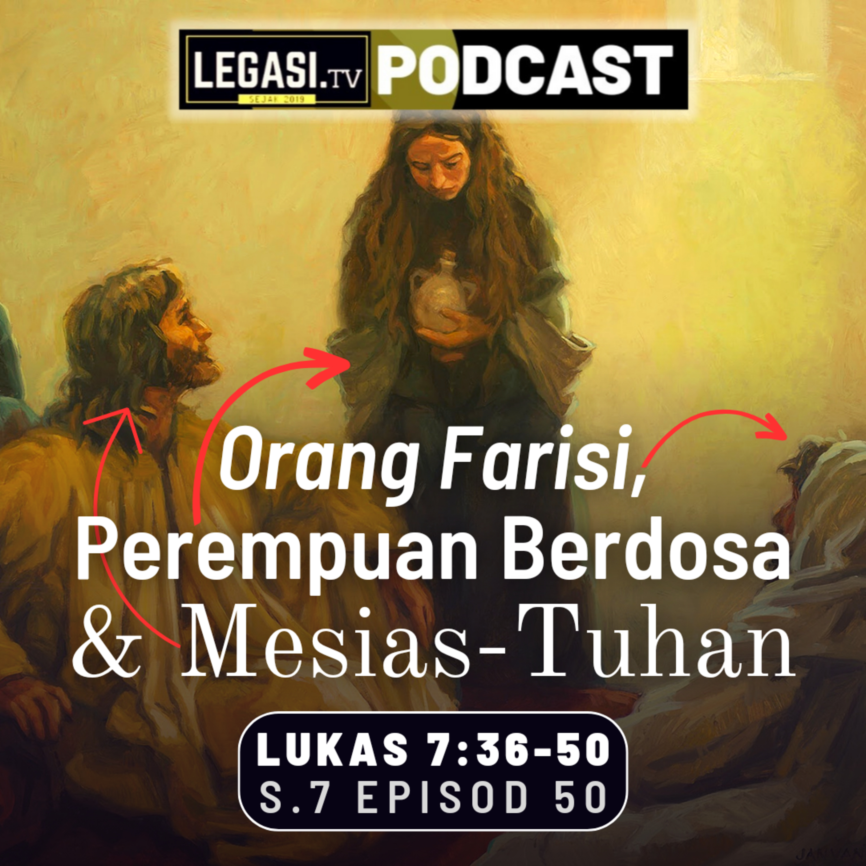 Lukas 7:36-50 Orang Farisi, Perempuan Berdosa dan Mesias-Tuhan episode artwork