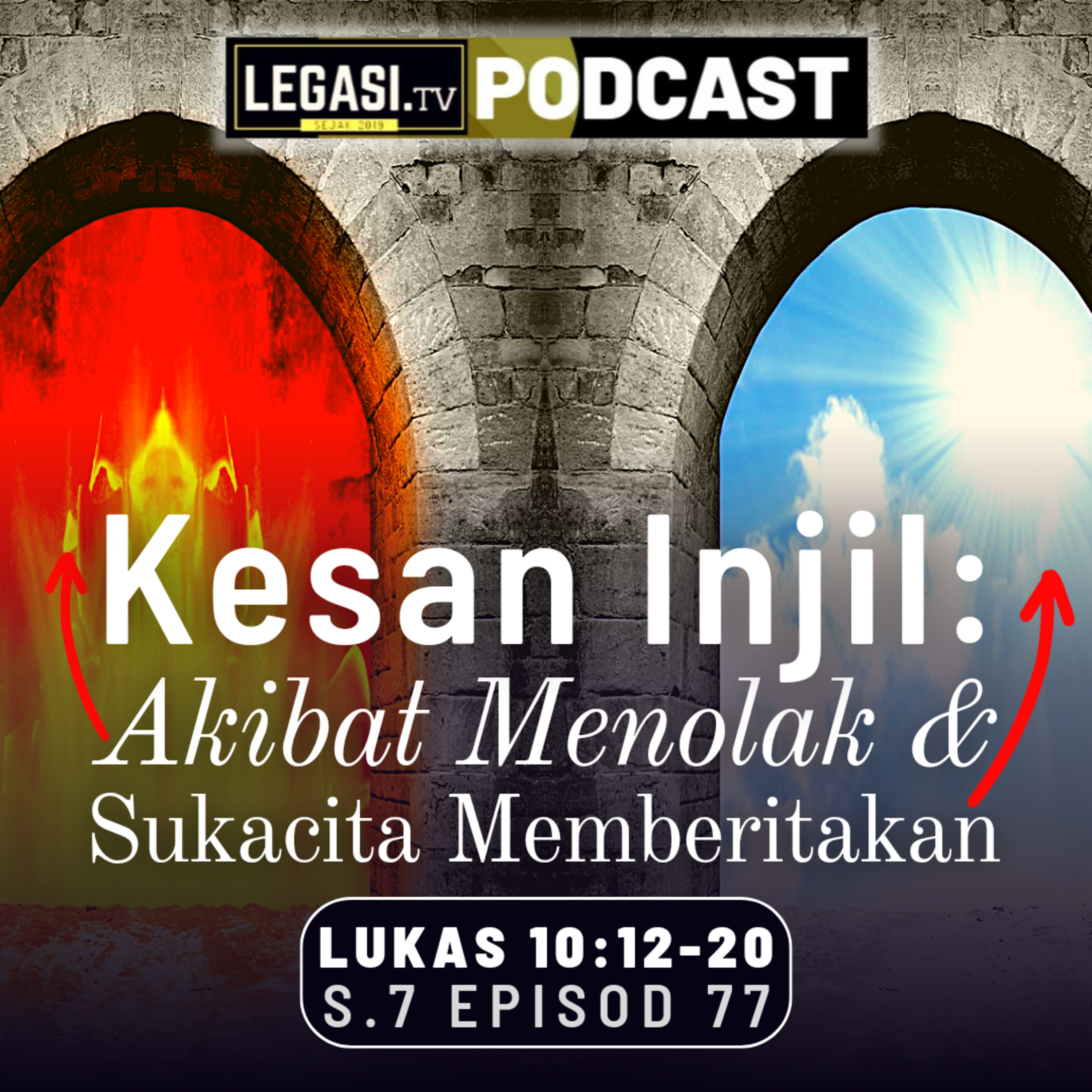 Lukas 10:12-20 Kesan Injil: Akibat Menolak Injil & Sukacita Memberitakan Injil episode artwork