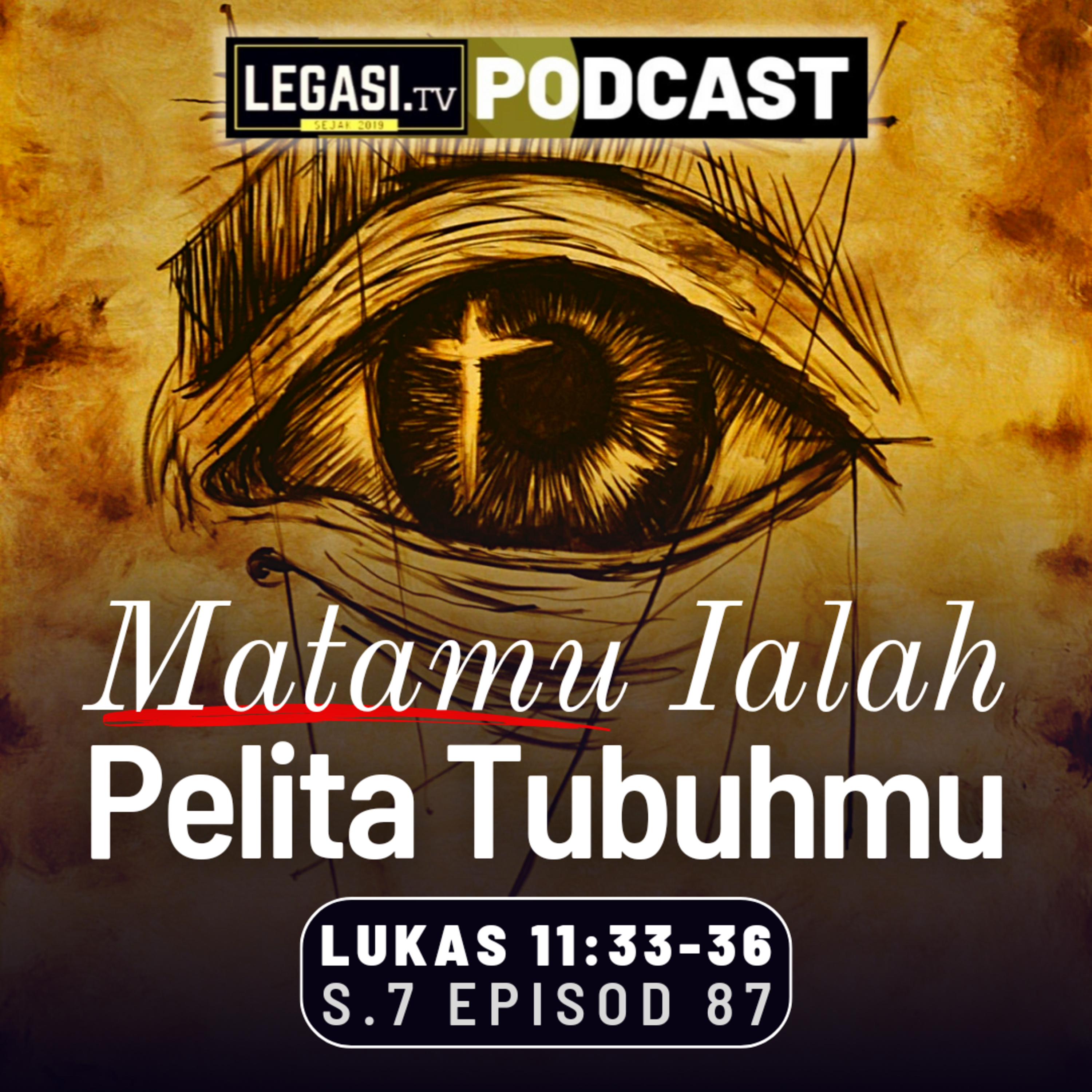 Lukas 11:33-36 Matamu Ialah Pelita Tubuhmu - Kenapa Ada Yang Percaya vs. Yang Menolak Yesus  episode artwork