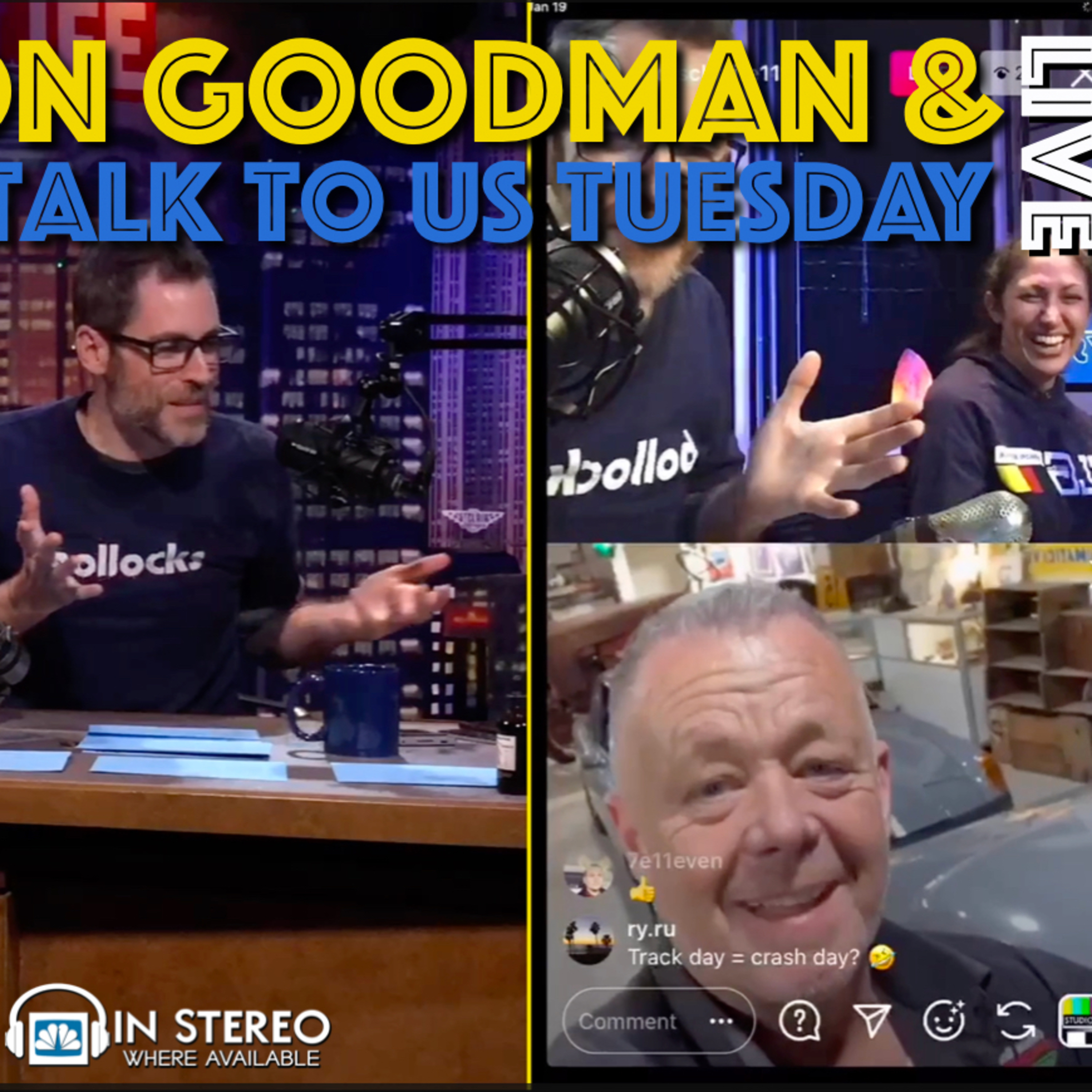 336 • Ron Goodman and Talk to us Tuesday 🎙❤️🏁 episode artwork